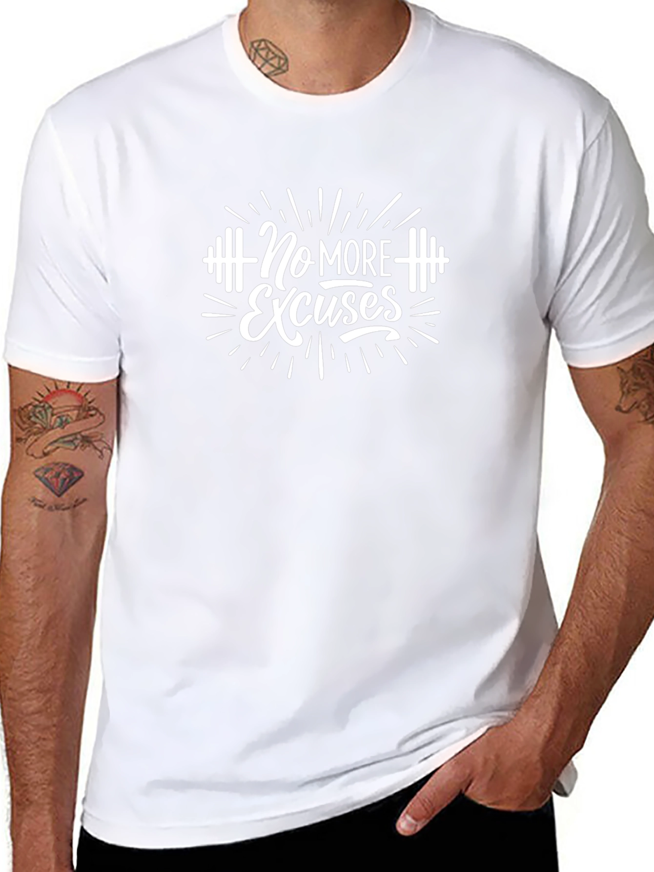 No More Excuses Fitness T-Shirt