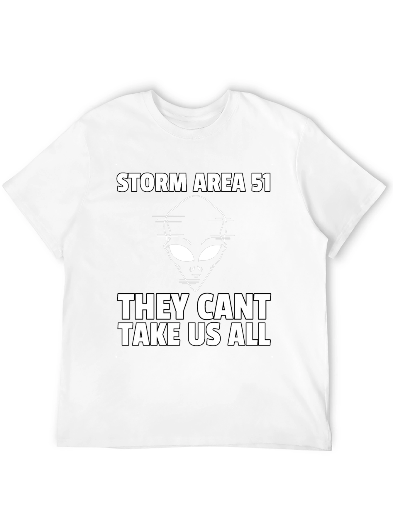 Storm Area 51 Alien Graphic T-Shirt