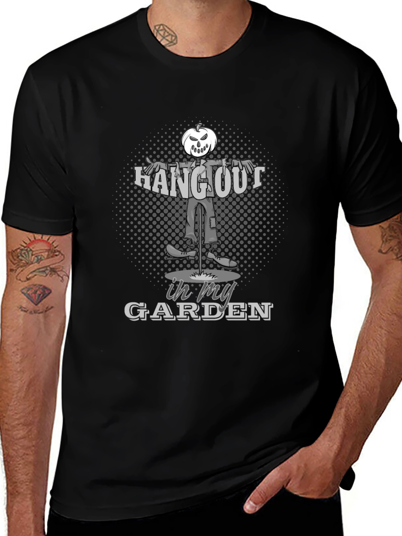 Halloween Scarecrow Garden T-Shirt