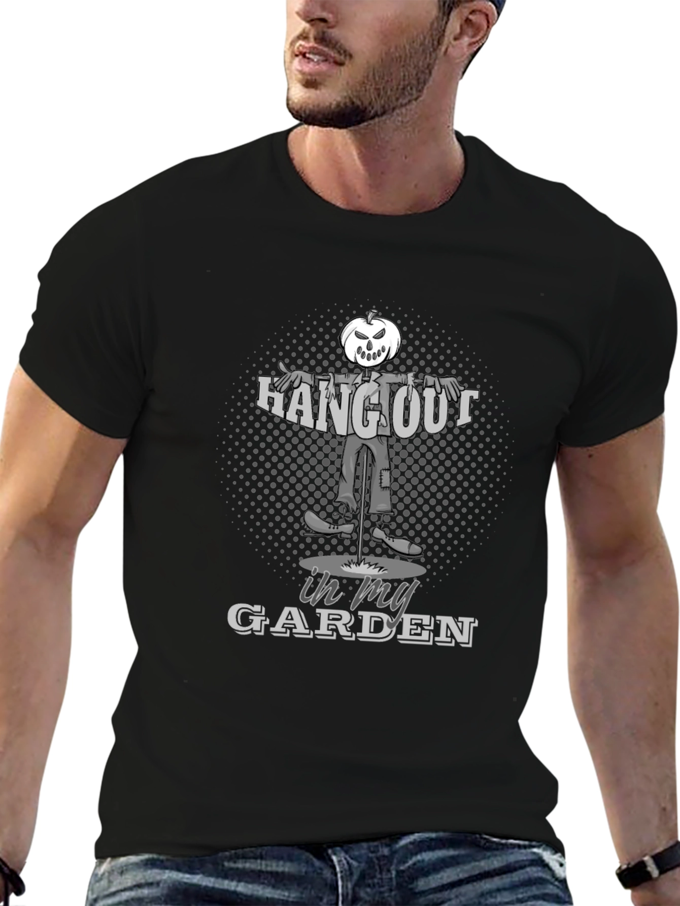 Halloween Scarecrow Garden T-Shirt