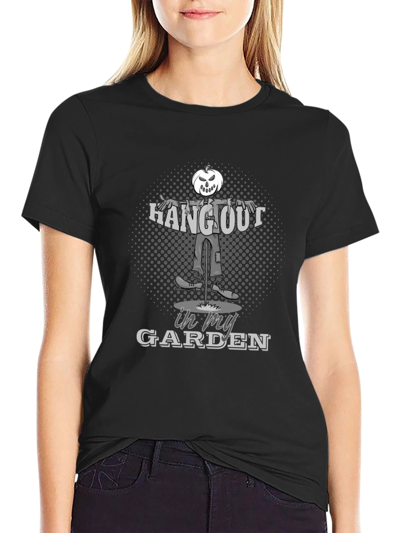 Halloween Scarecrow Garden T-Shirt