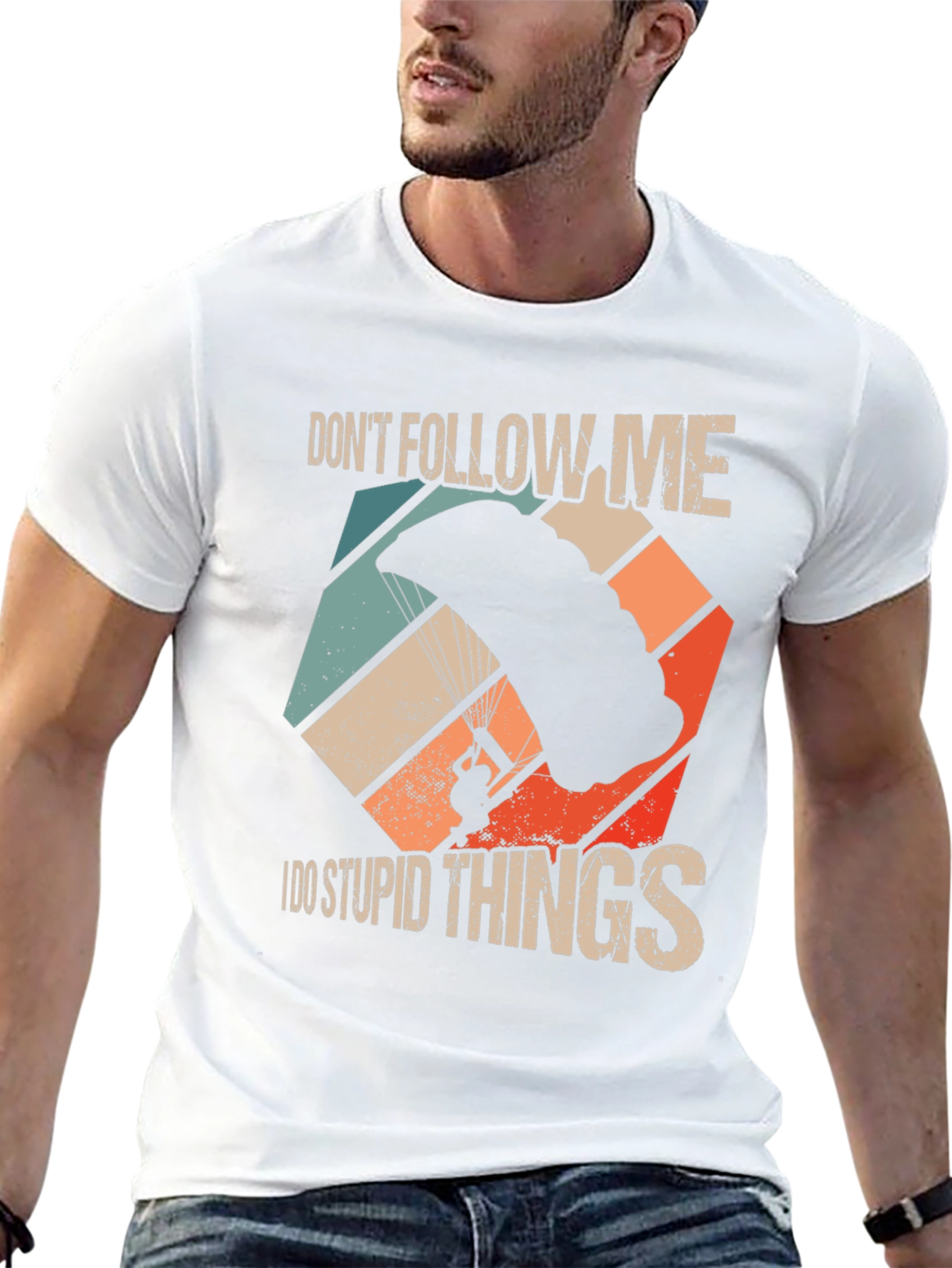 Dont Follow Me Skydiving T-Shirt