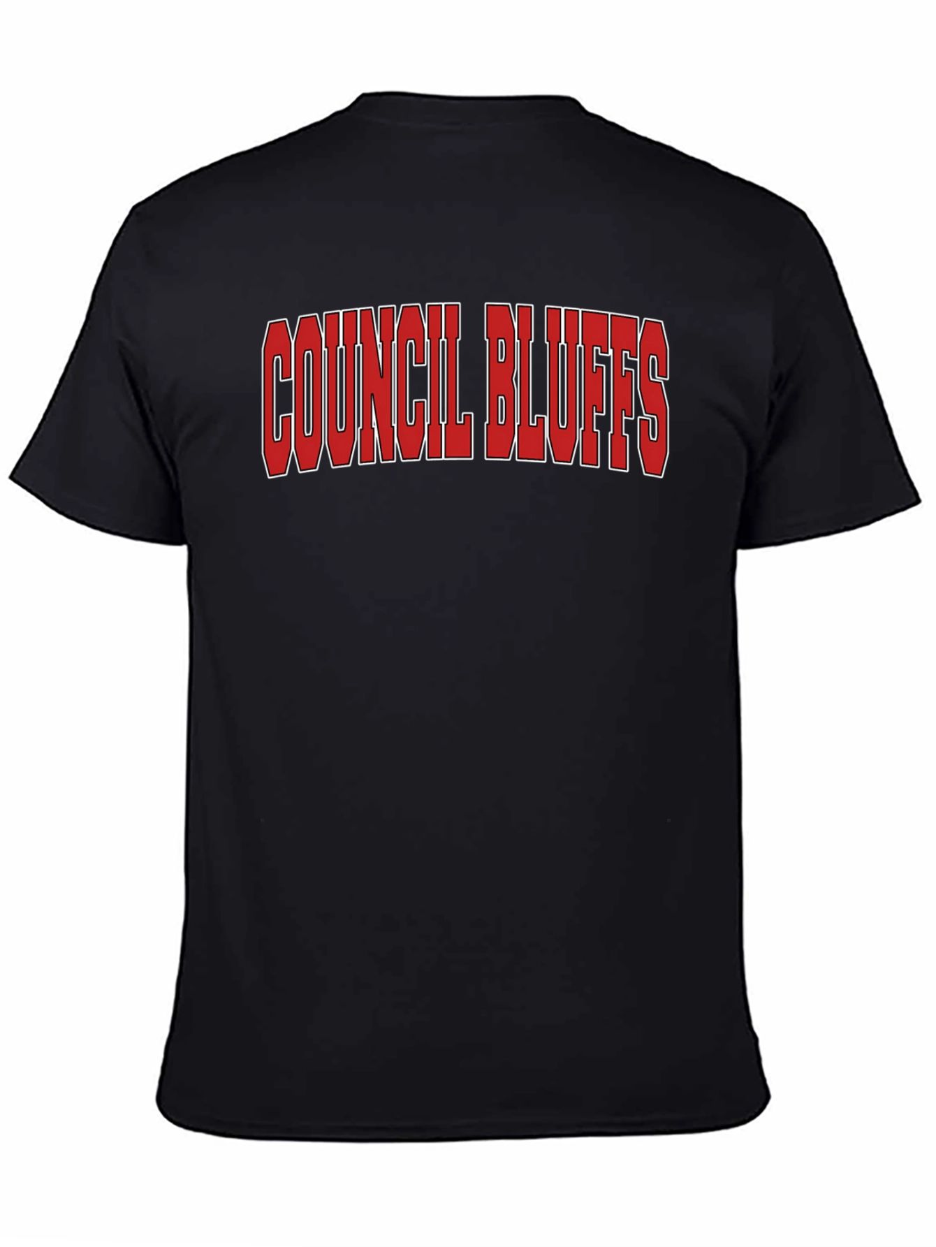 Council Bluffs Graphic T-Shirt - Black