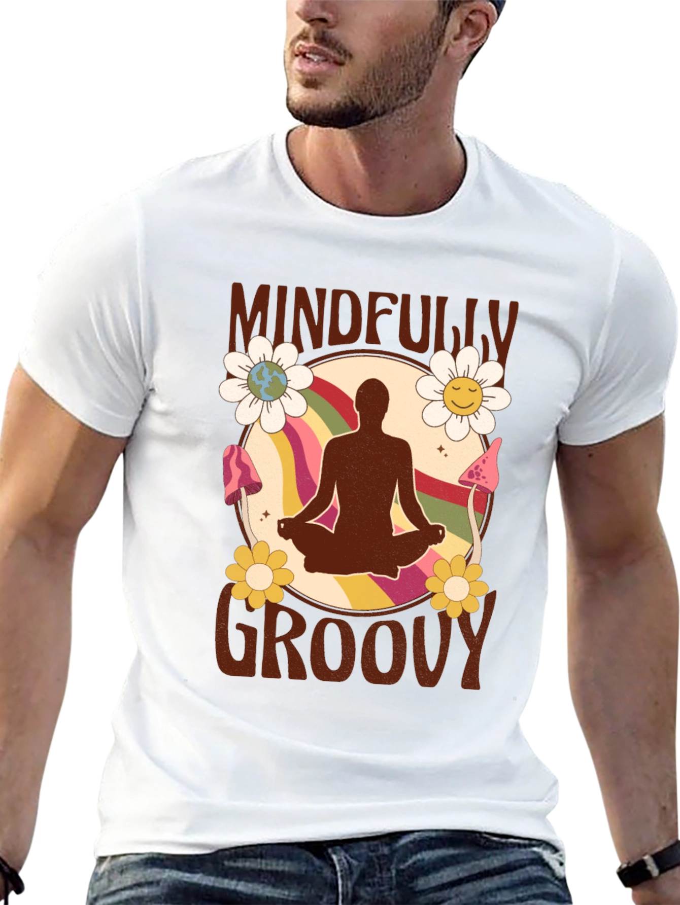 Mindfully Groovy Graphic Tee