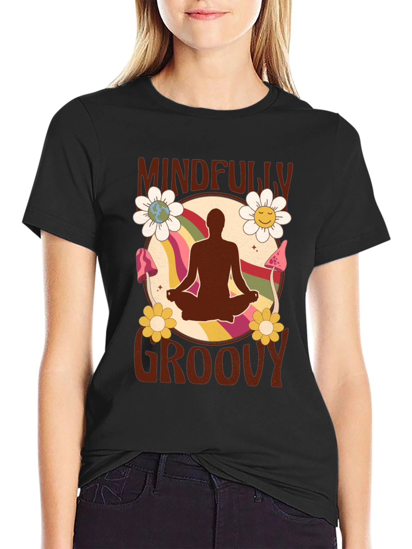 Mindfully Groovy Graphic Tee