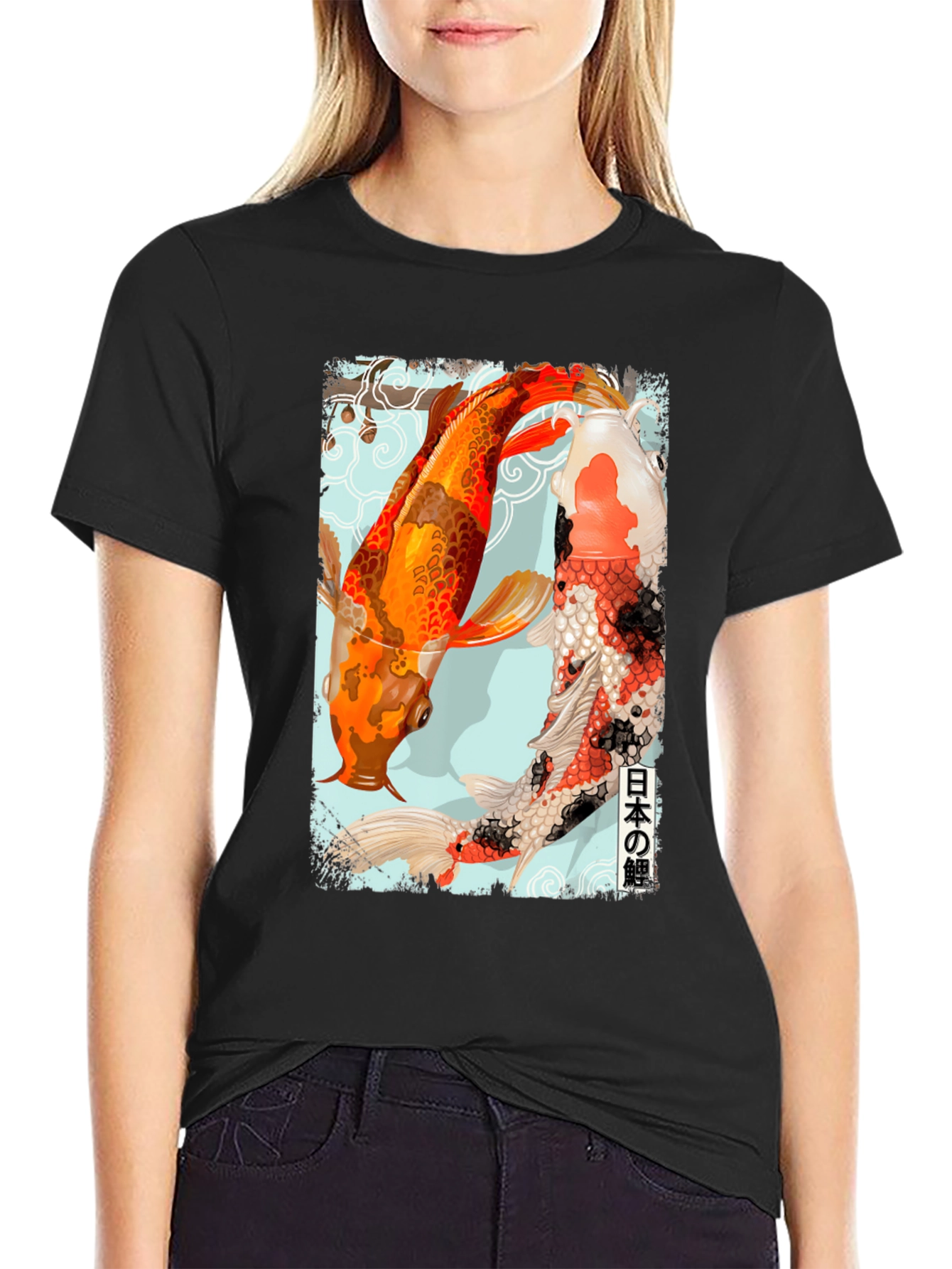 Koi Fish Graphic Tee