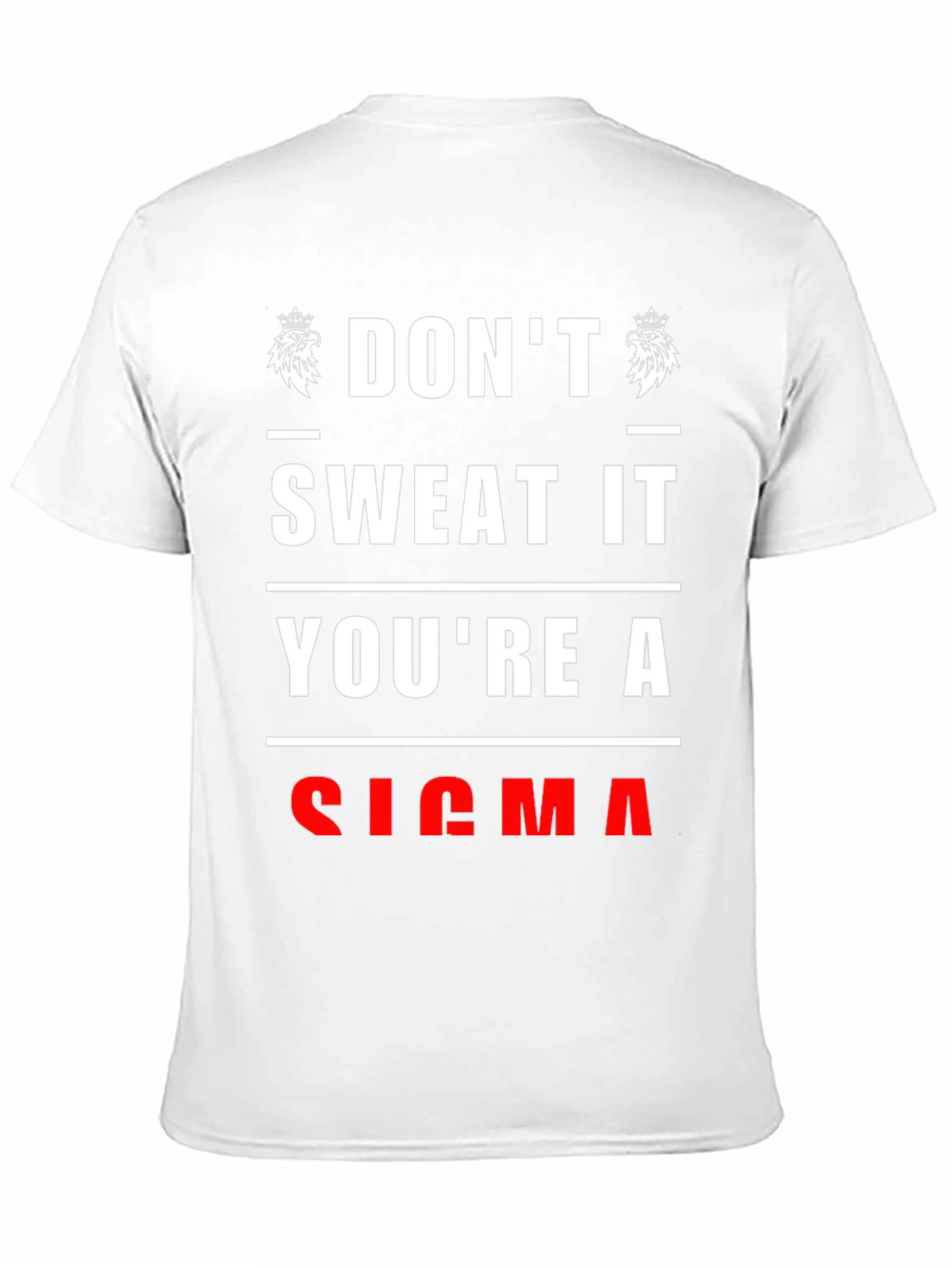Dont Sweat It Youre A Sigma T-Shirt