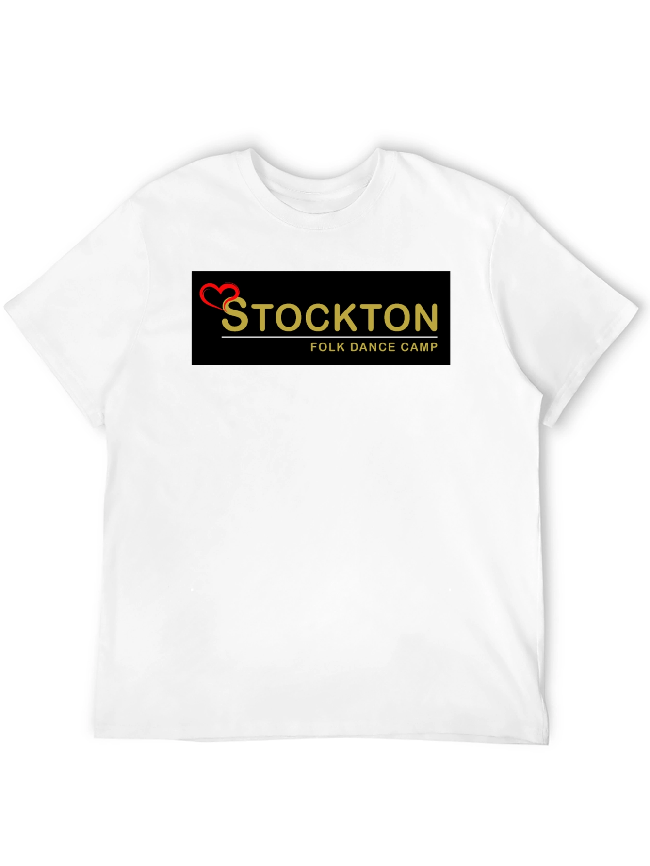 Stockton Folk Dance Camp Black T-Shirt