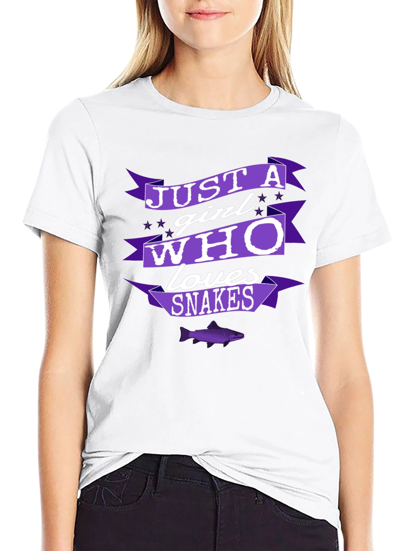 Just A Girl Who Loves Snakes T-Shirt