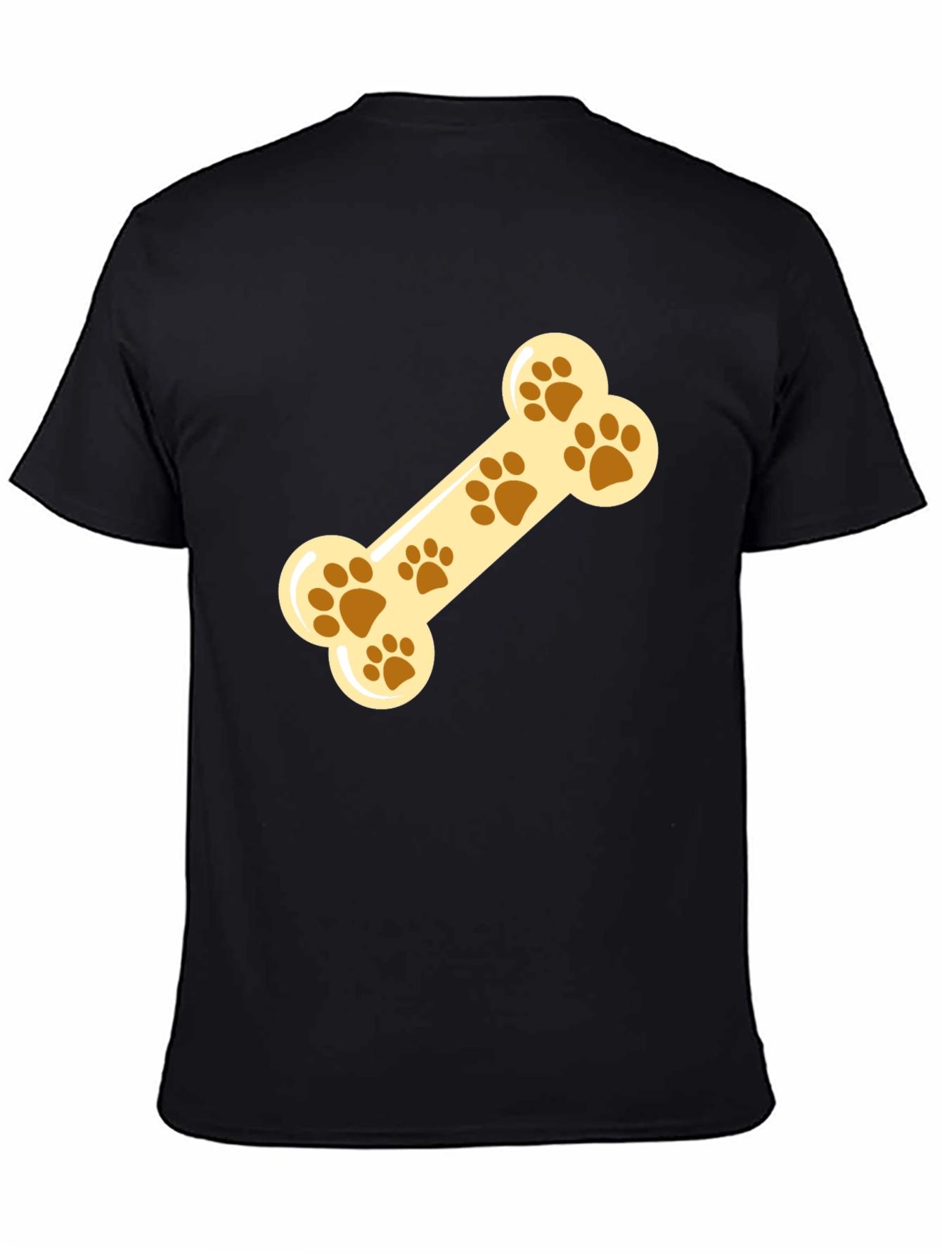 Paw Print Dog Bone Graphic Tee