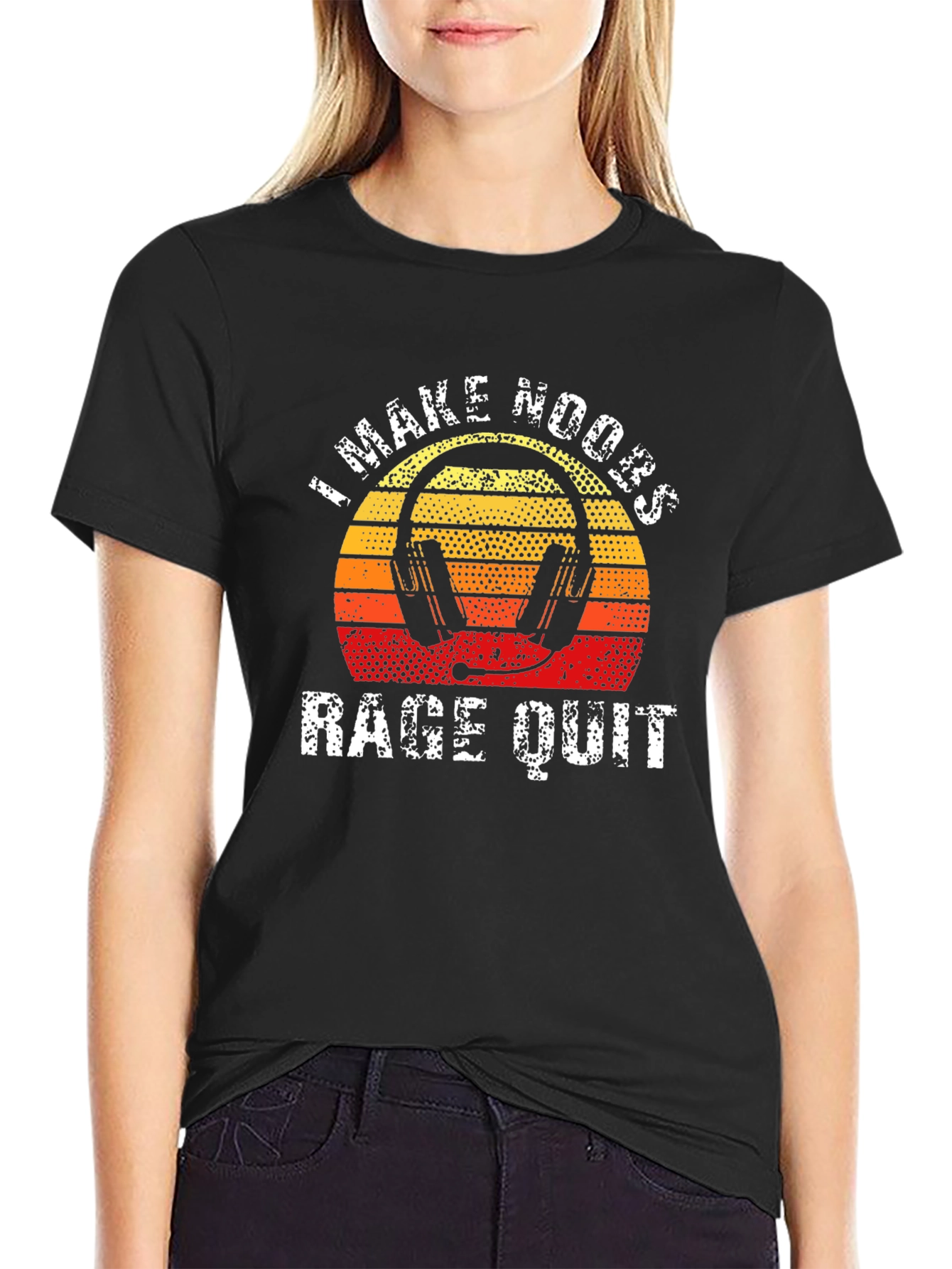I Make Noobs Rage Quit Gaming T-Shirt