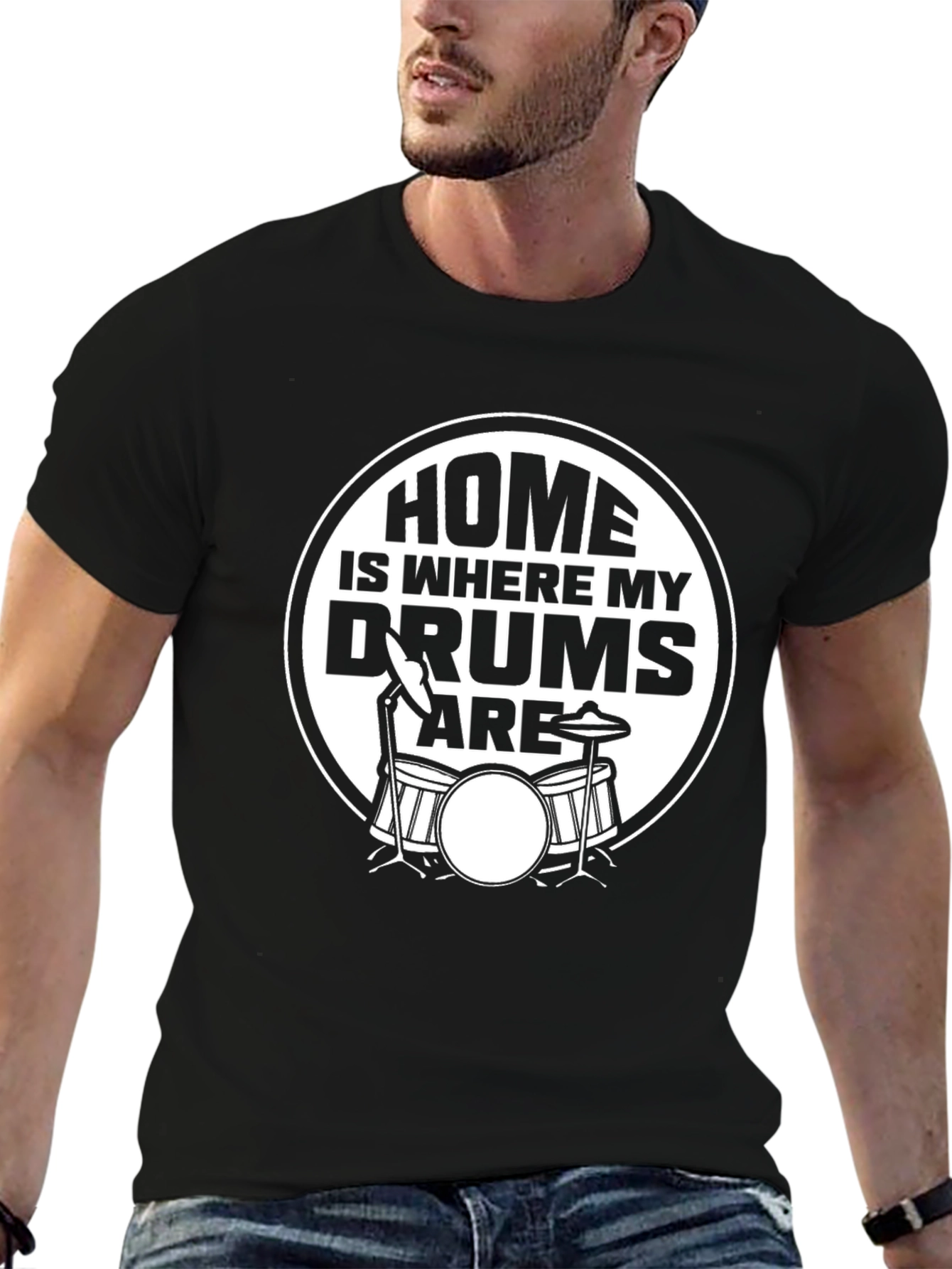 Home is Where My Drums Are T-Shirt