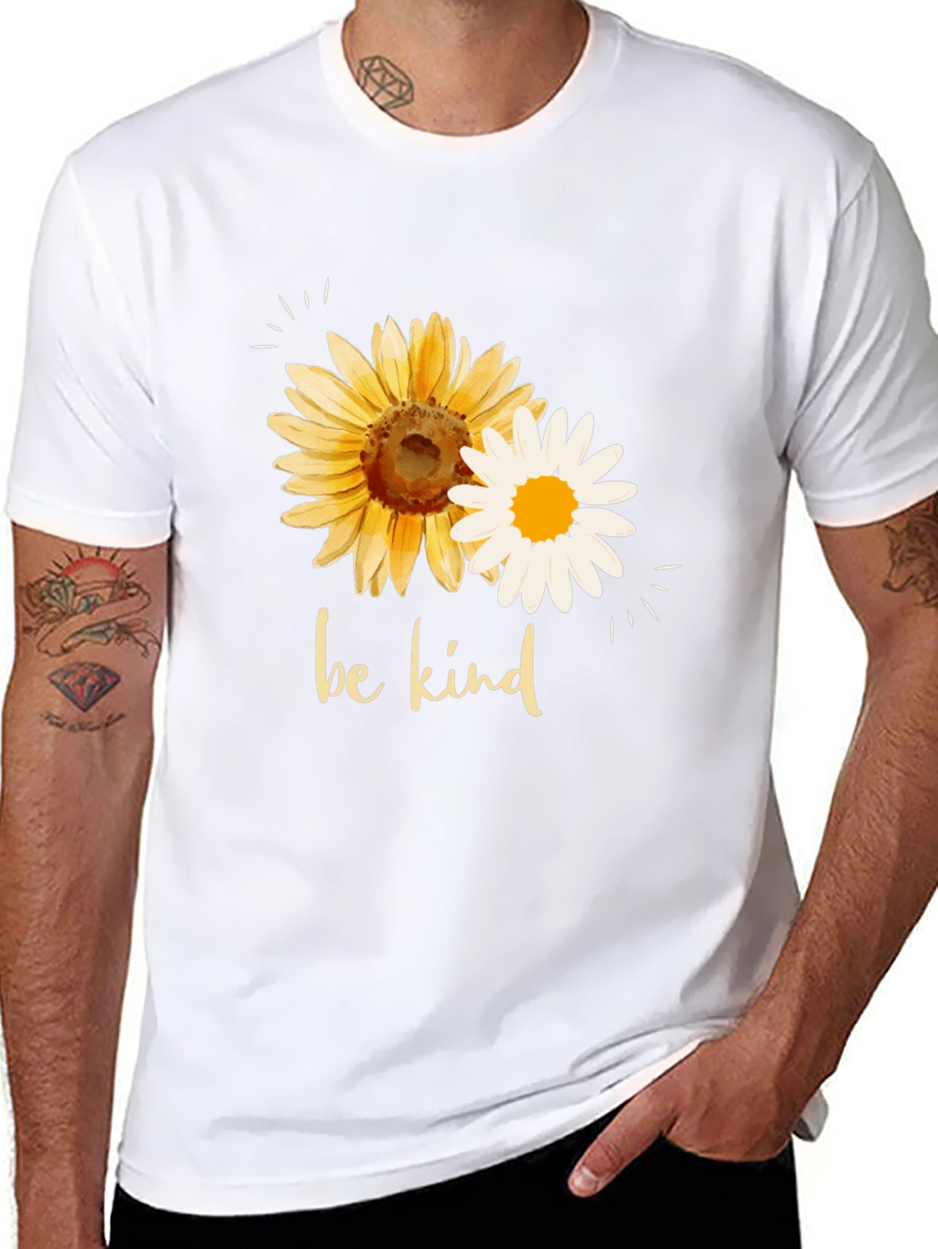 Sunflower & Daisy Be Kind Graphic Tee