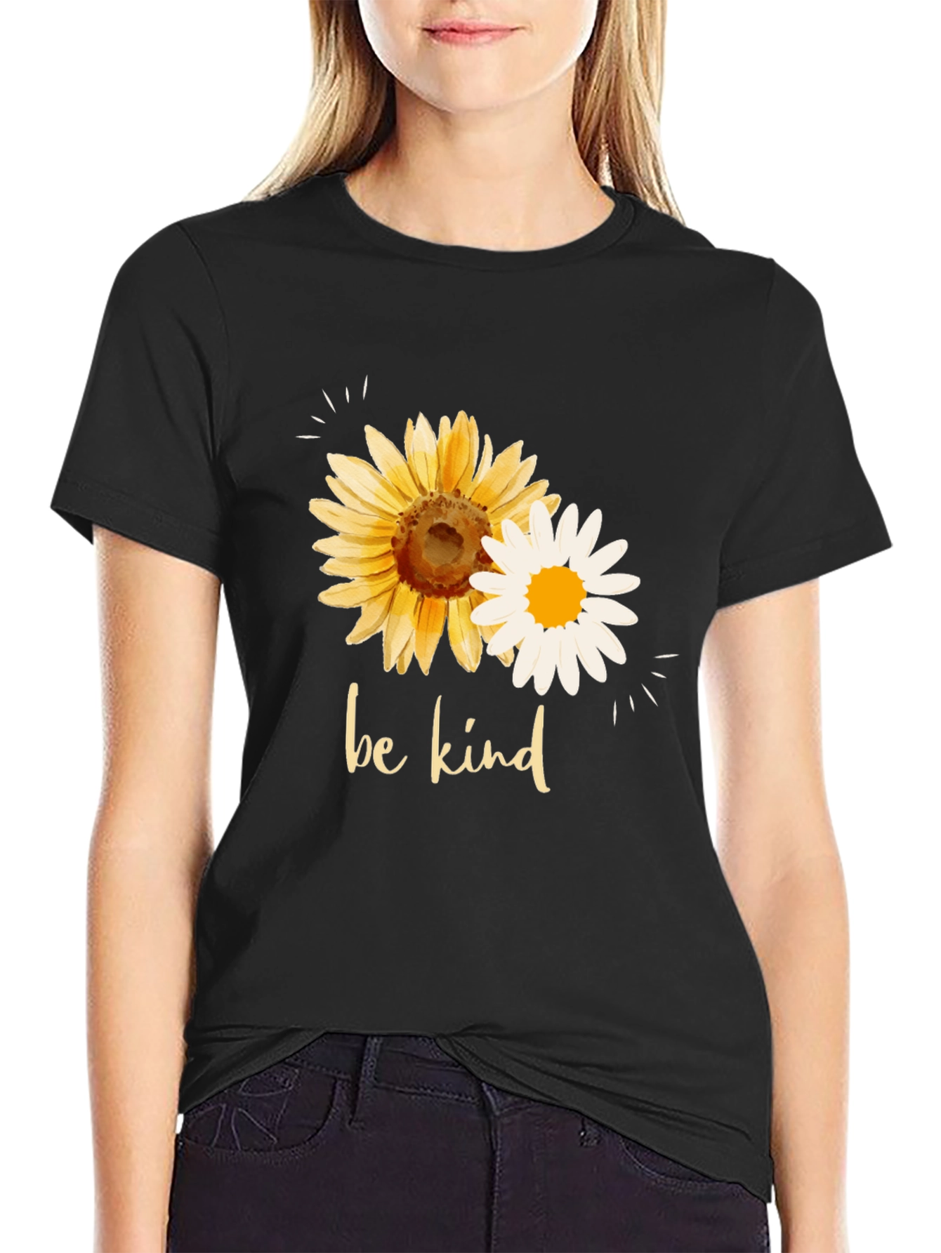 Sunflower & Daisy Be Kind Graphic Tee