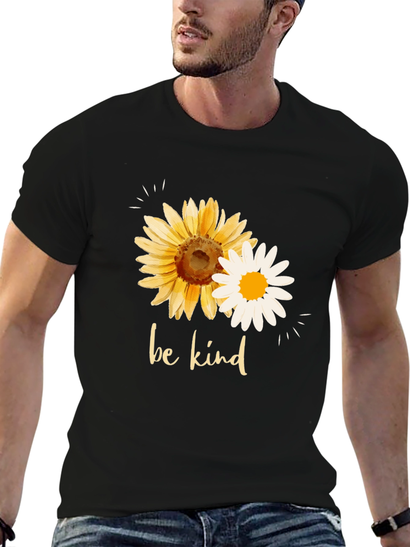 Sunflower & Daisy Be Kind Graphic Tee