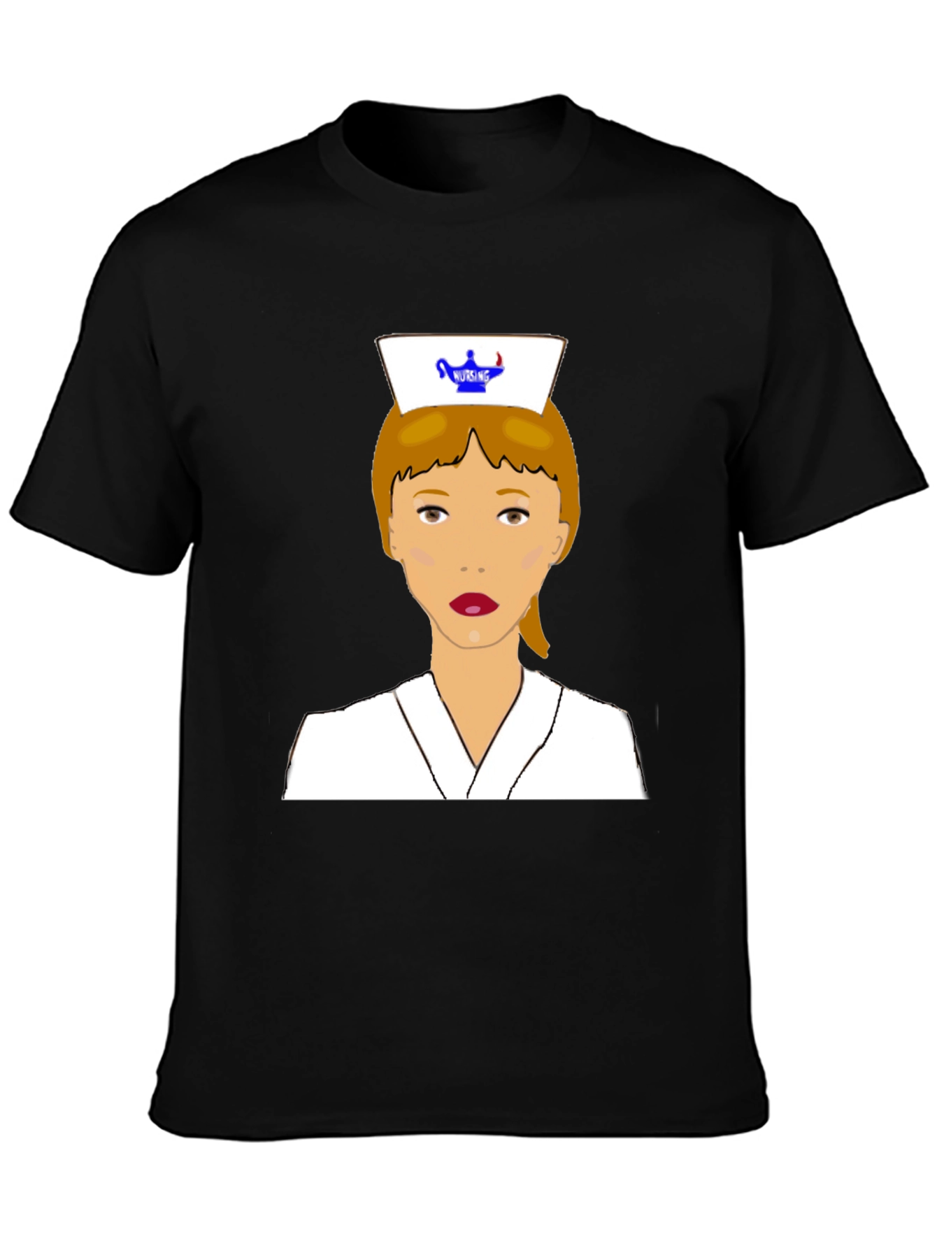 Nurse Graphic Tee - Novelty Design