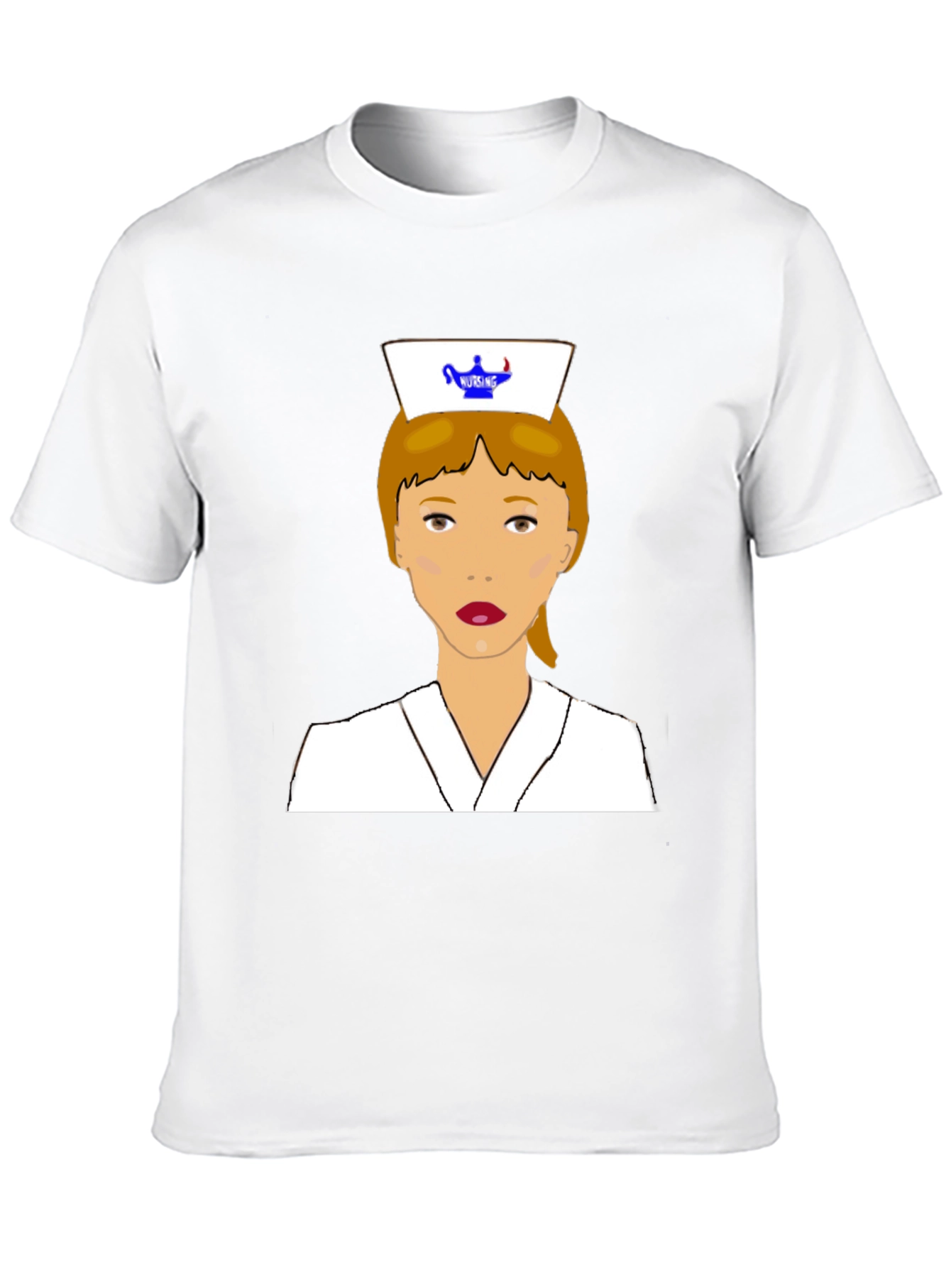 Nurse Graphic Tee - Novelty Design