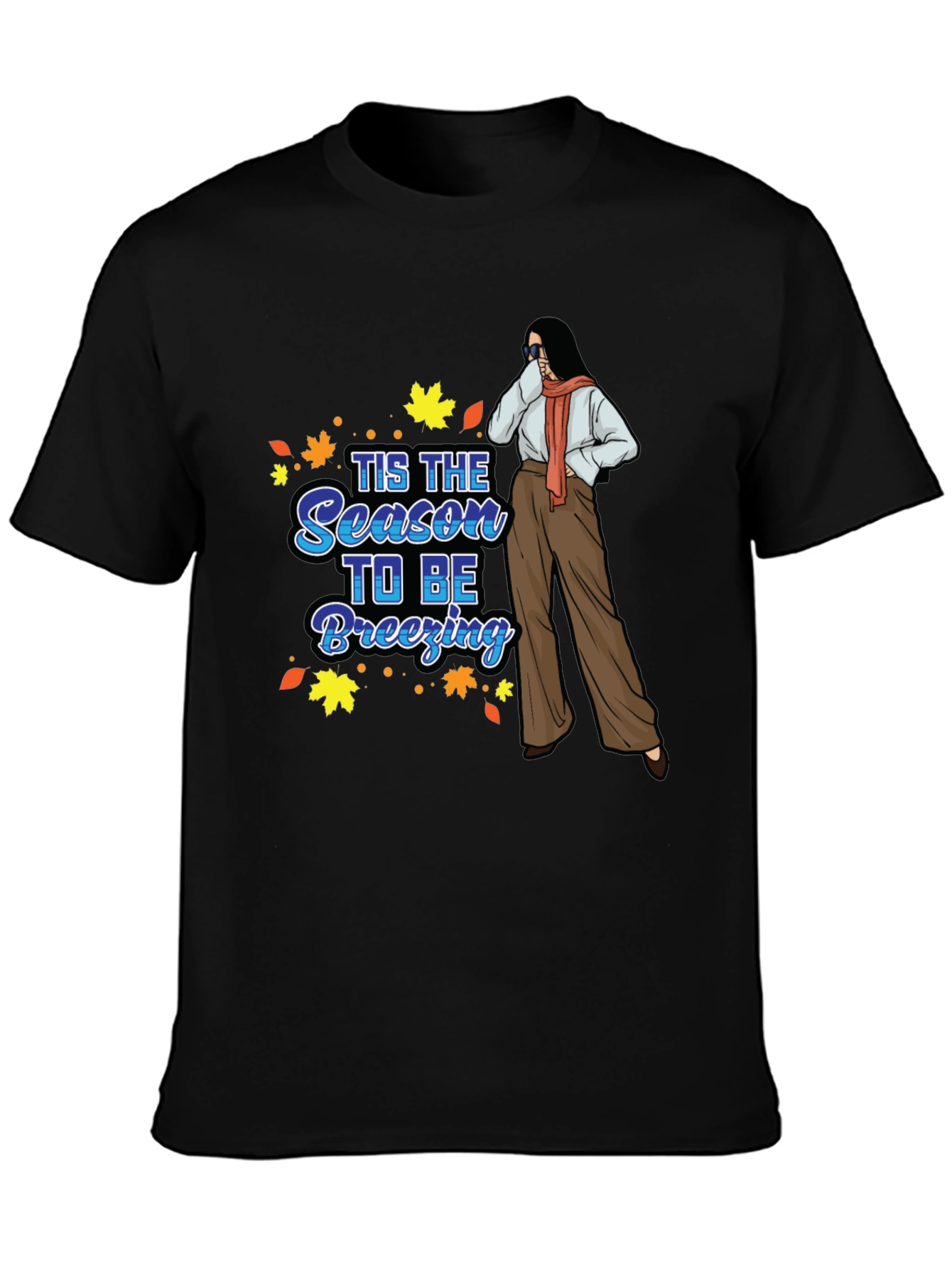 Tis The Season To Be Breezing Autumn T-Shirt