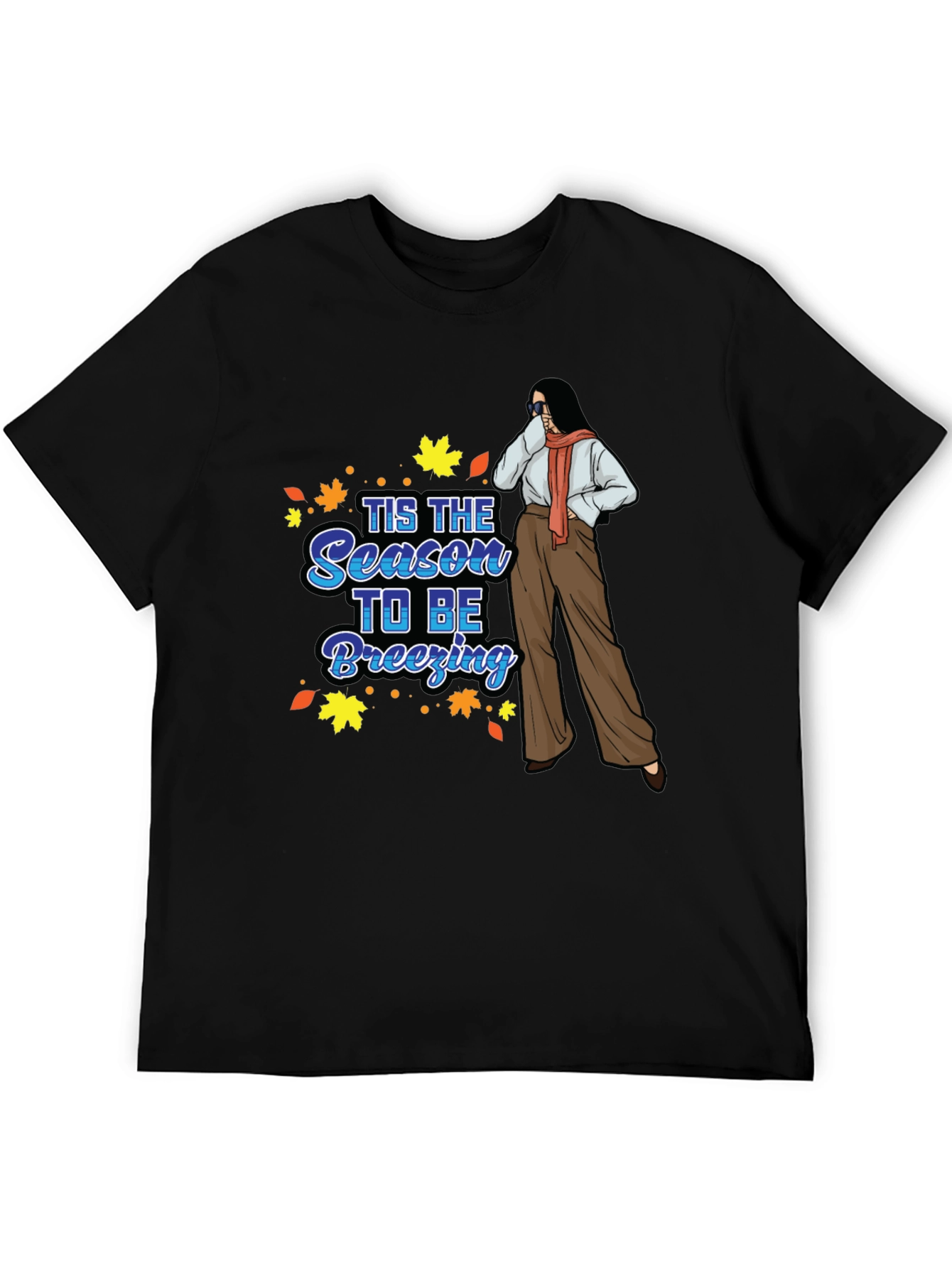 Tis The Season To Be Breezing Autumn T-Shirt