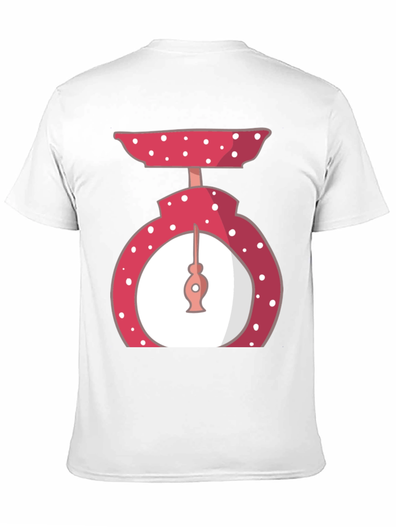 Retro Polka Dot Kitchen Scale T-Shirt