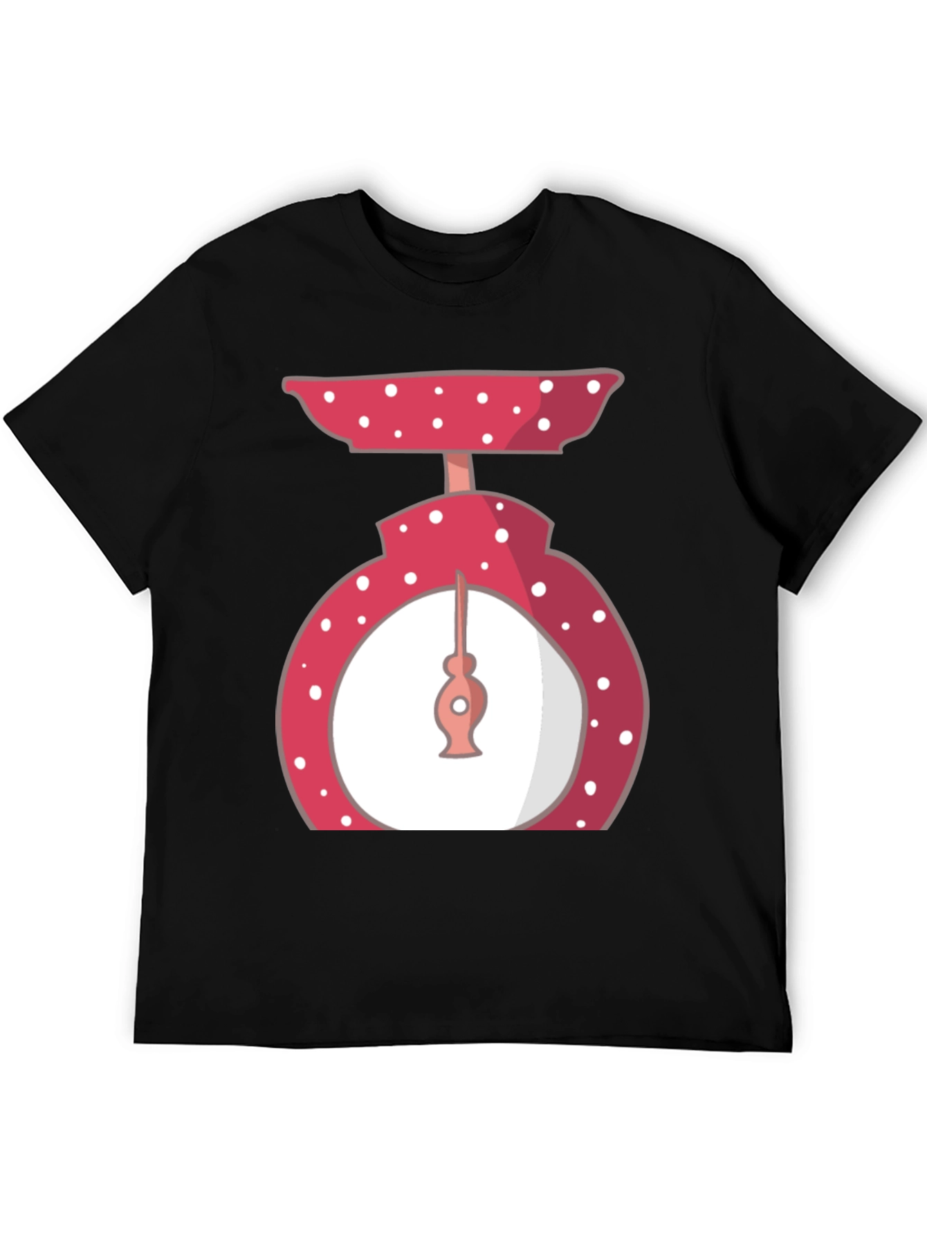 Retro Polka Dot Kitchen Scale T-Shirt