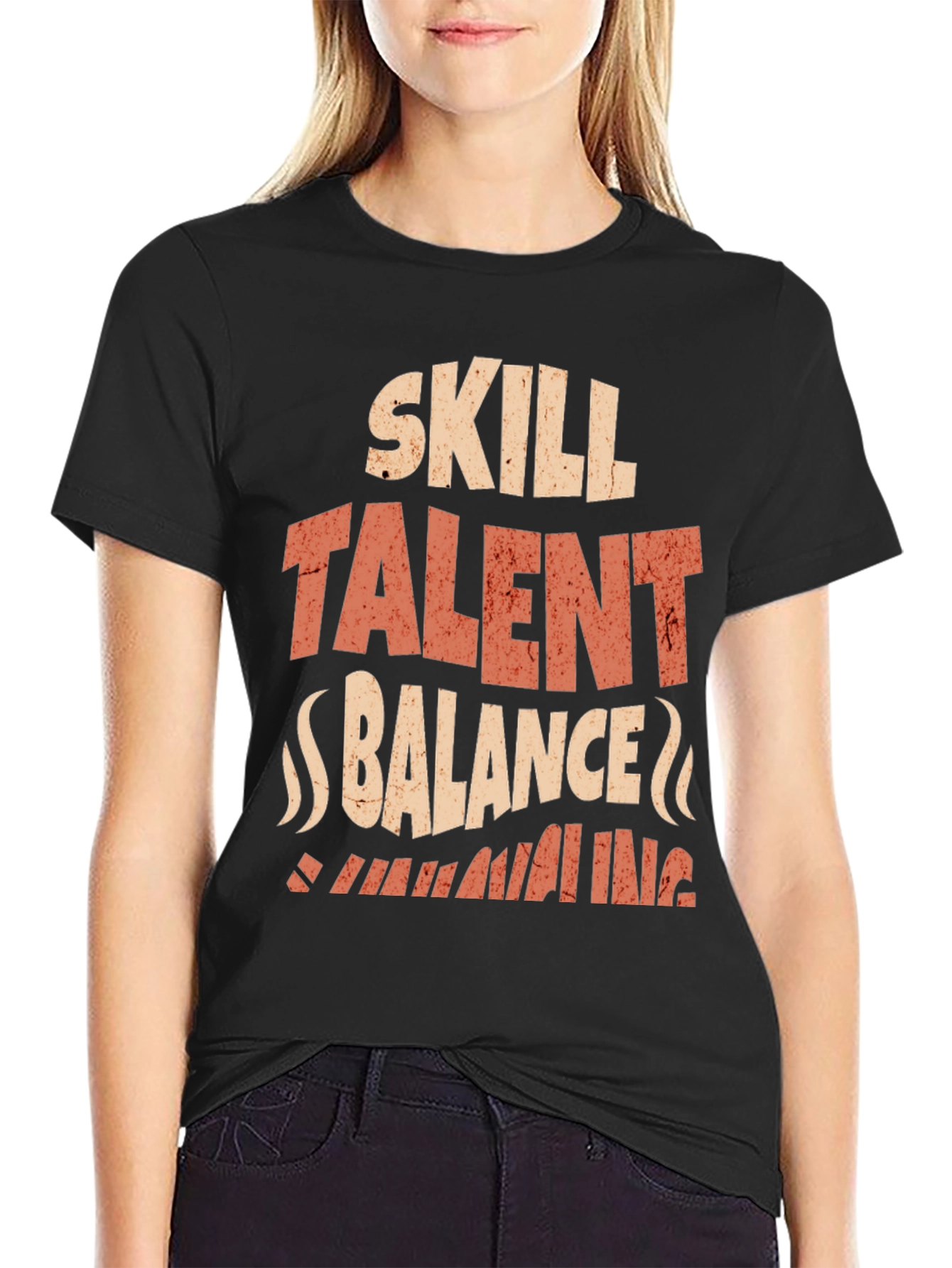 Skill Talent Balance Mens Graphic Tee