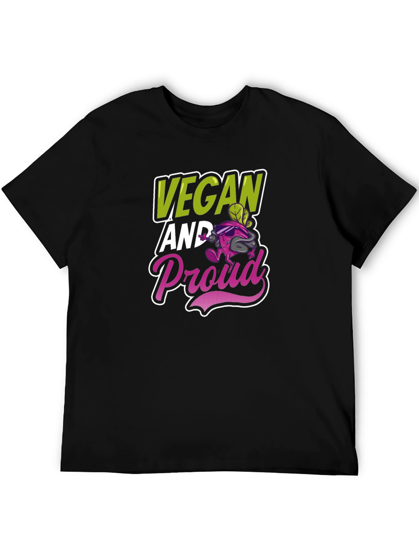 Vegan And Proud Graphic Tee