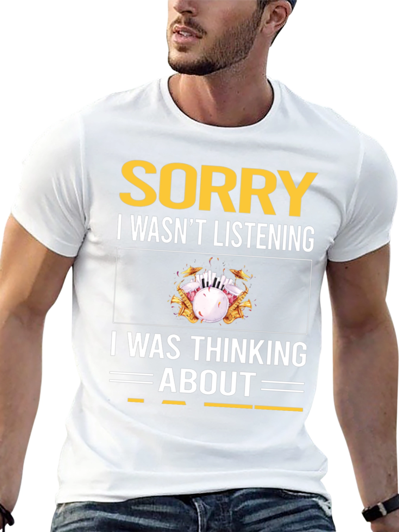 Sorry Thinking About Bowling T-Shirt