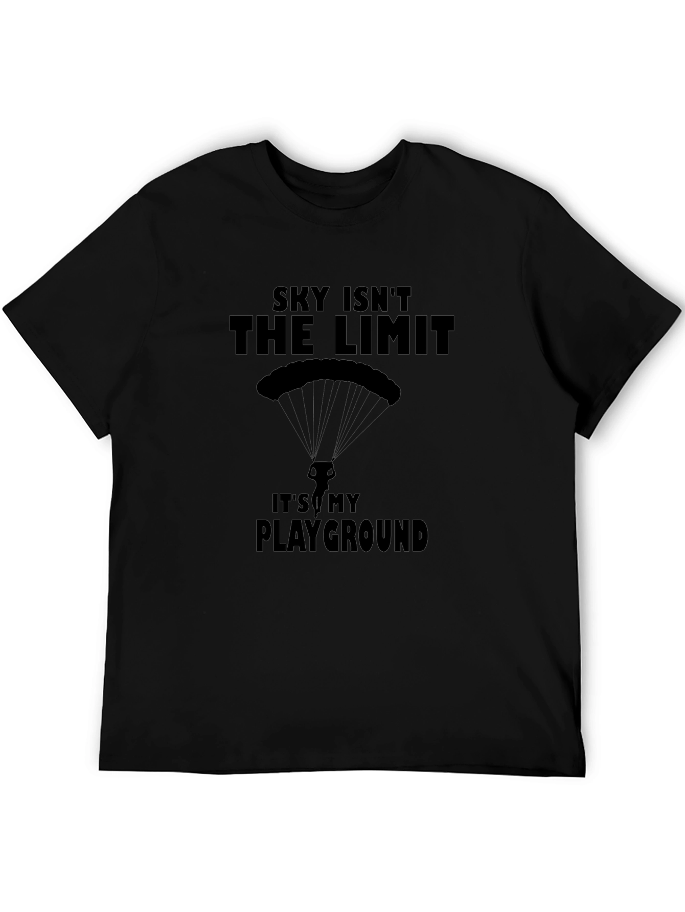 Sky Isnt the Limit T-Shirt - Playground Parachute Design