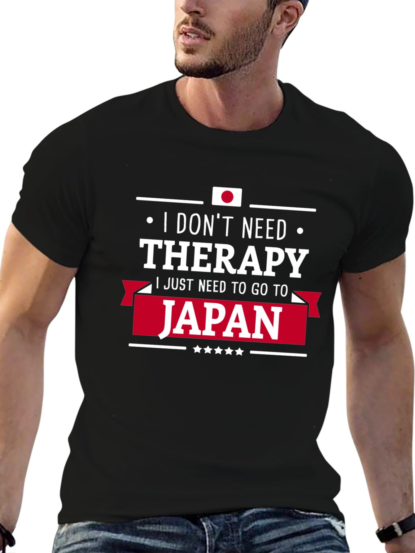 Japan Therapy T-Shirt - Travel Destination Tee