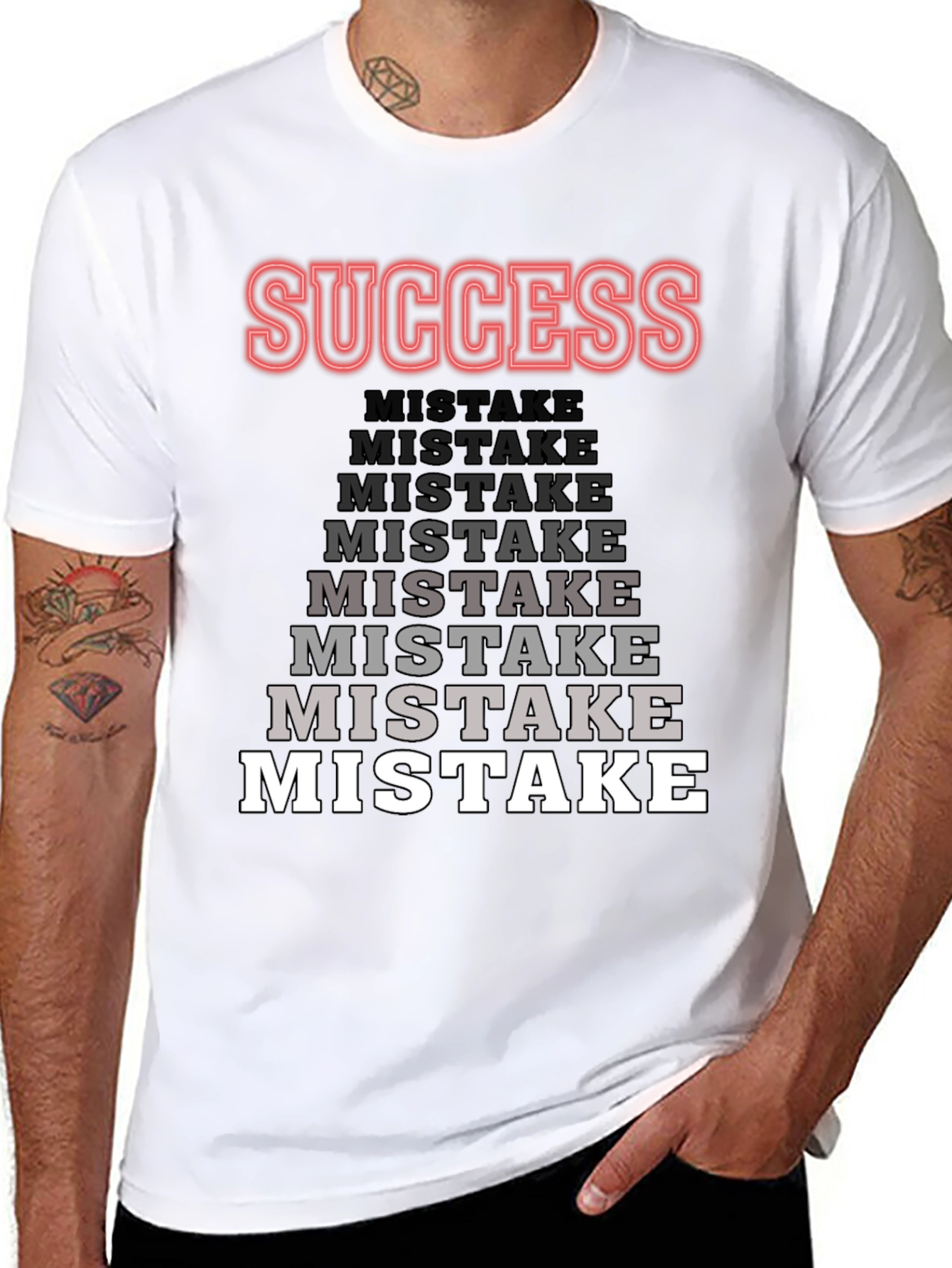 Success Over Mistake Graphic Tee