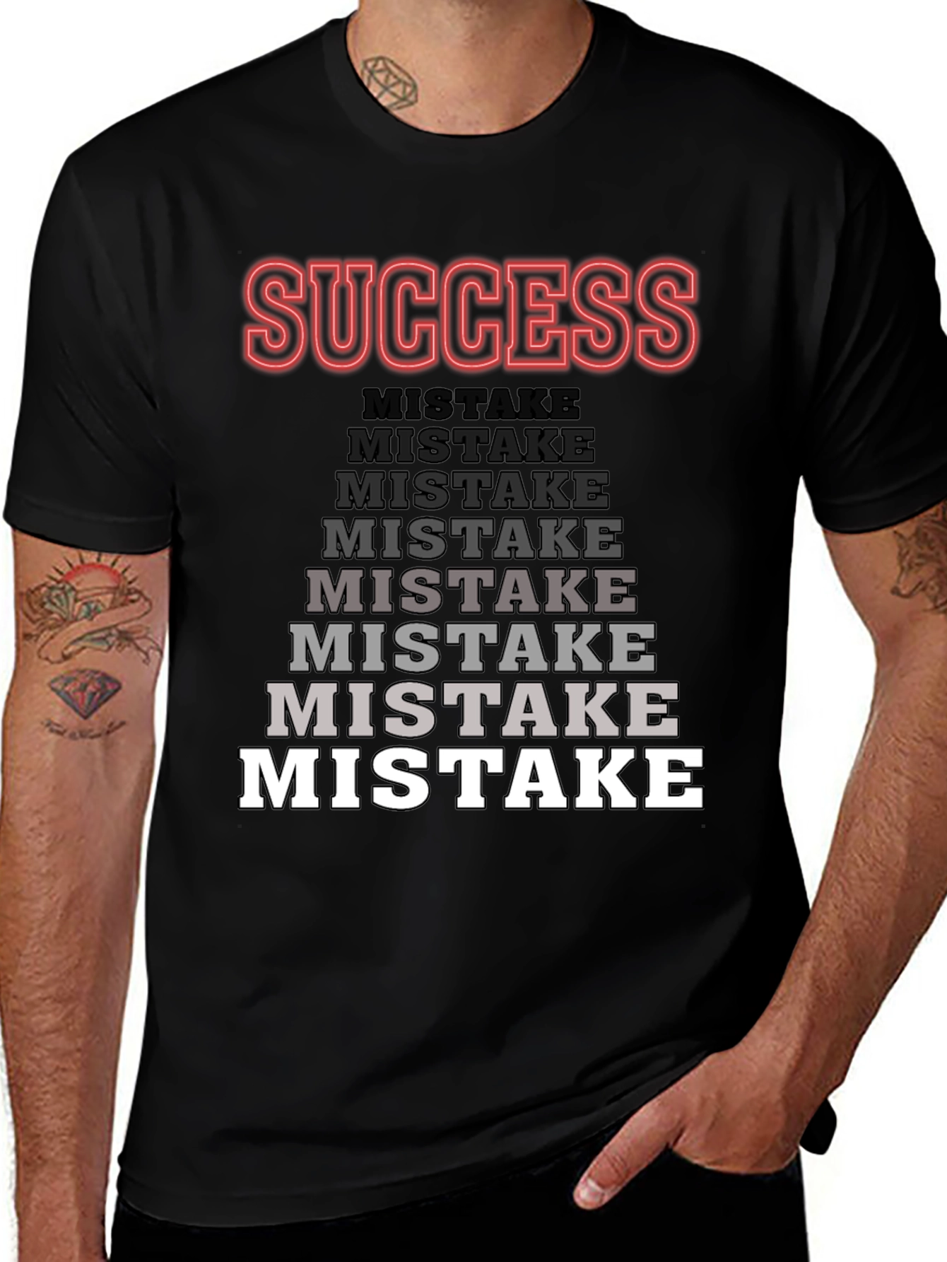 Success Over Mistake Graphic Tee