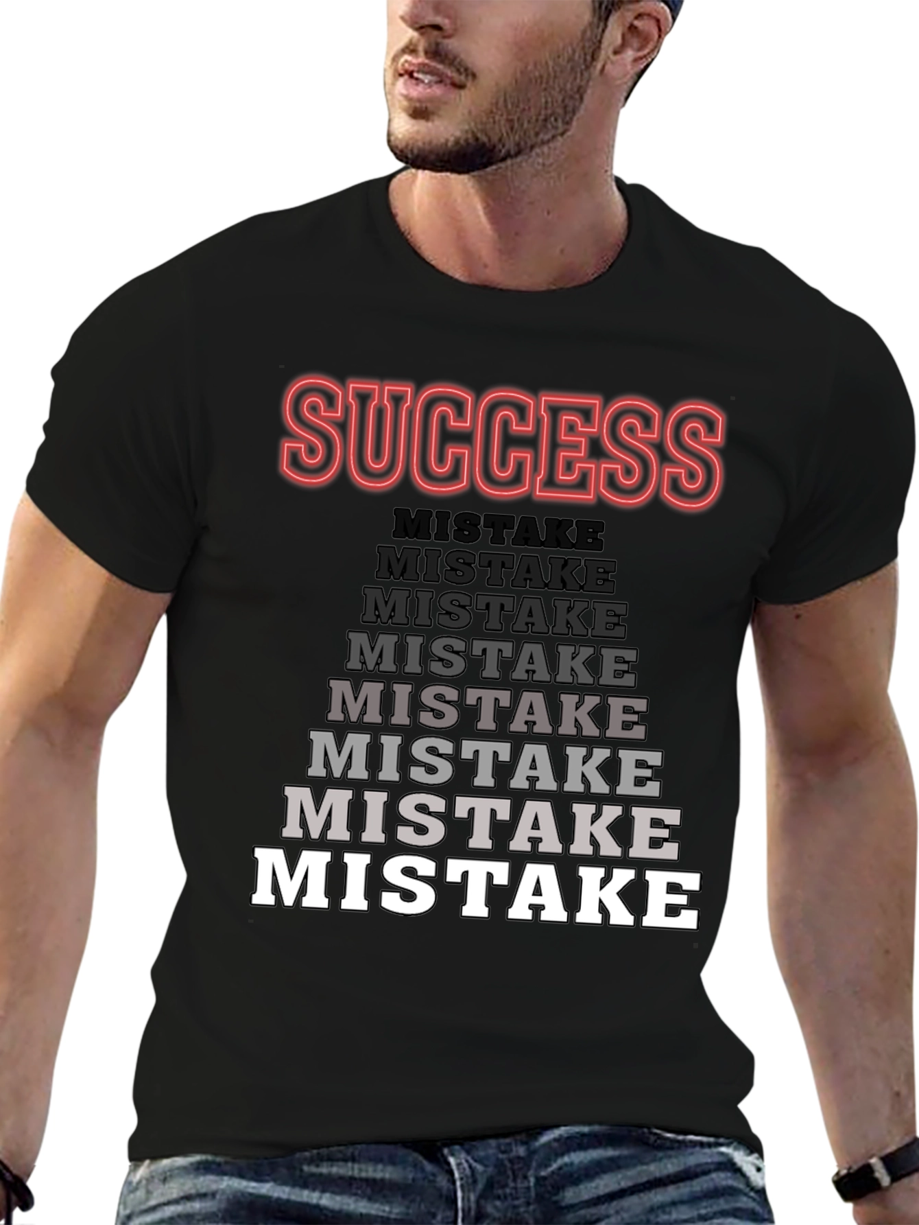 Success Over Mistake Graphic Tee