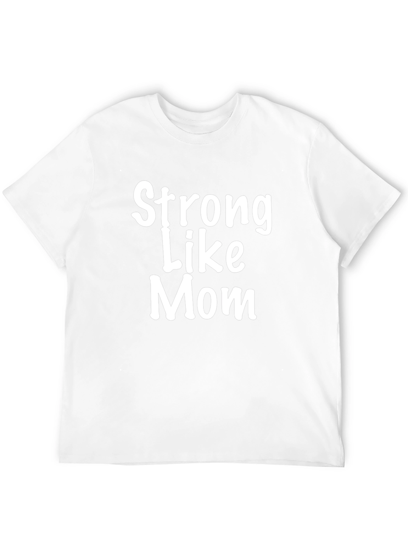 Strong Like Mom Black T-Shirt