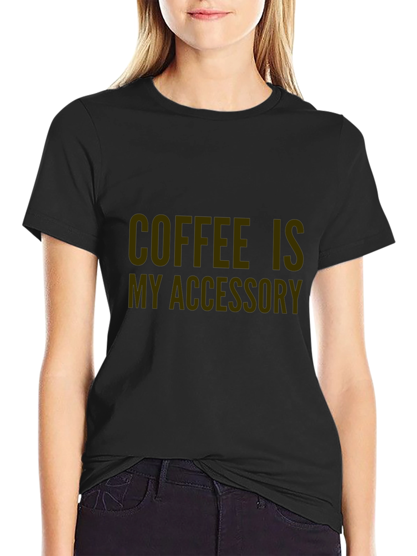 Coffee Is My Accessory Graphic Tee - Unisex