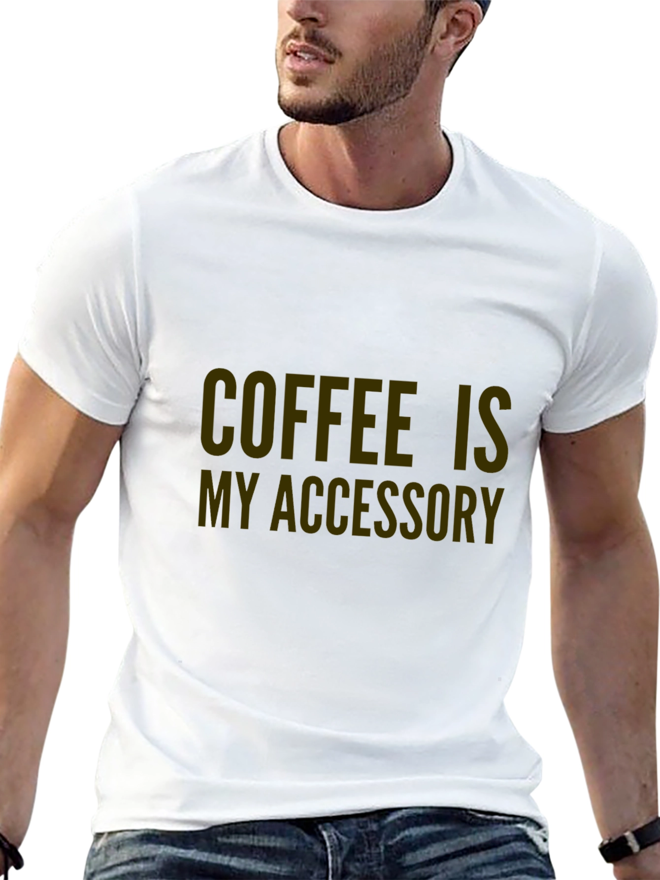 Coffee Is My Accessory Graphic Tee - Unisex