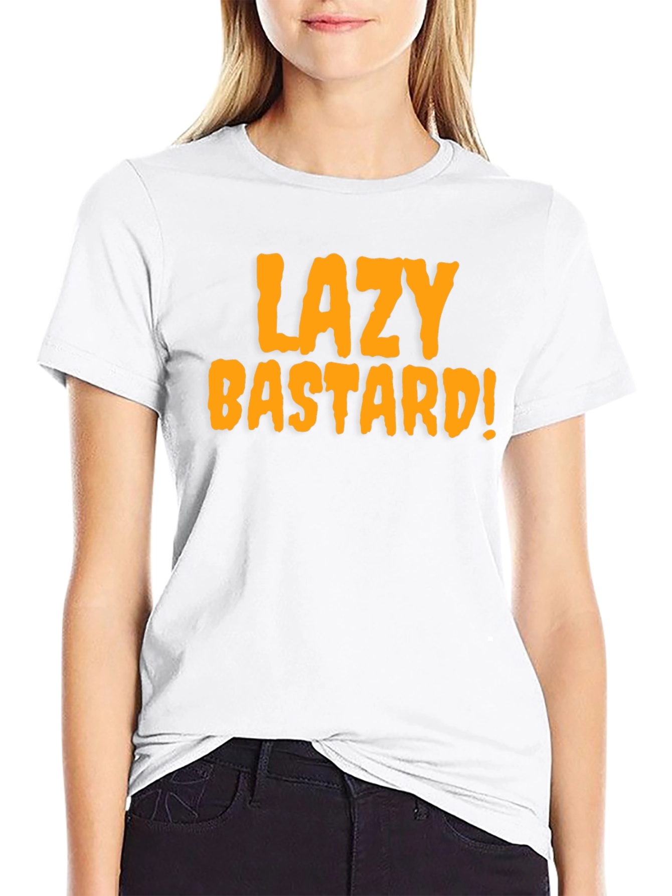 Lazy Bastard Tee - Bold Graphic Novelty T-Shirt
