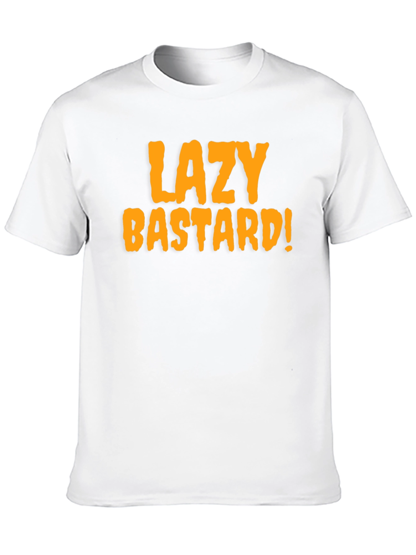 Lazy Bastard Tee - Bold Graphic Novelty T-Shirt