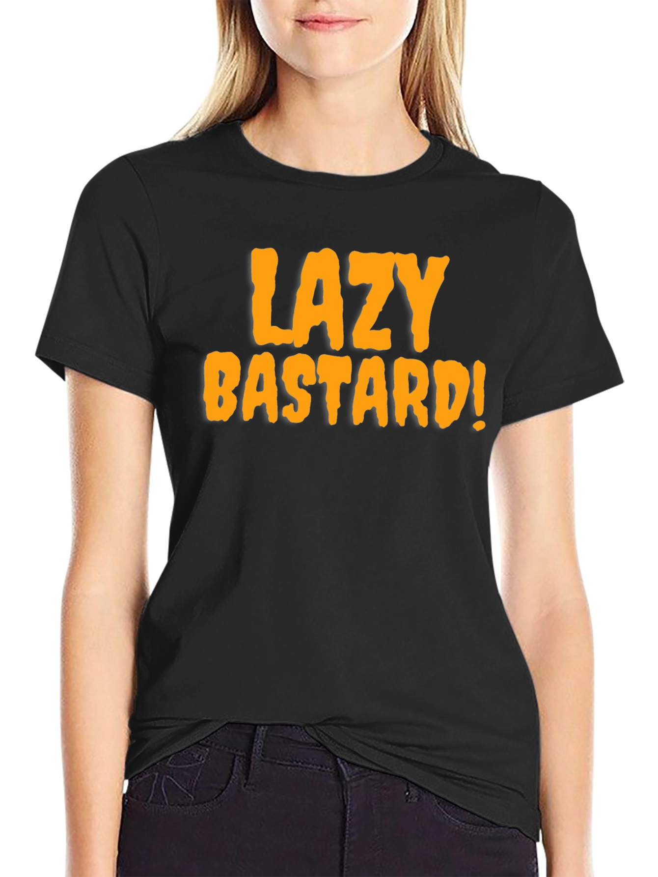 Lazy Bastard Tee - Bold Graphic Novelty T-Shirt