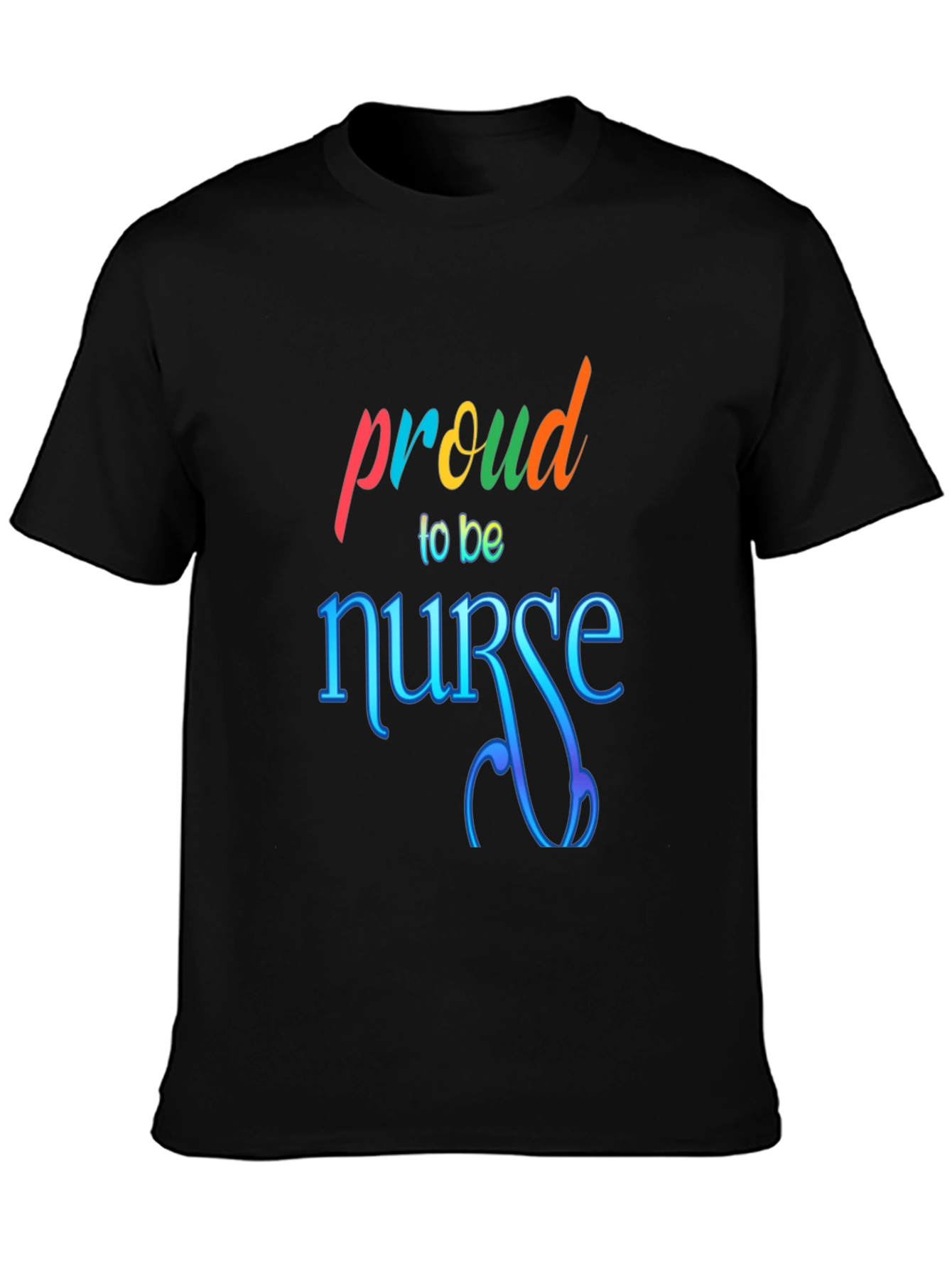 Proud Nurse Graphic Tee - Soft Cotton Comfort