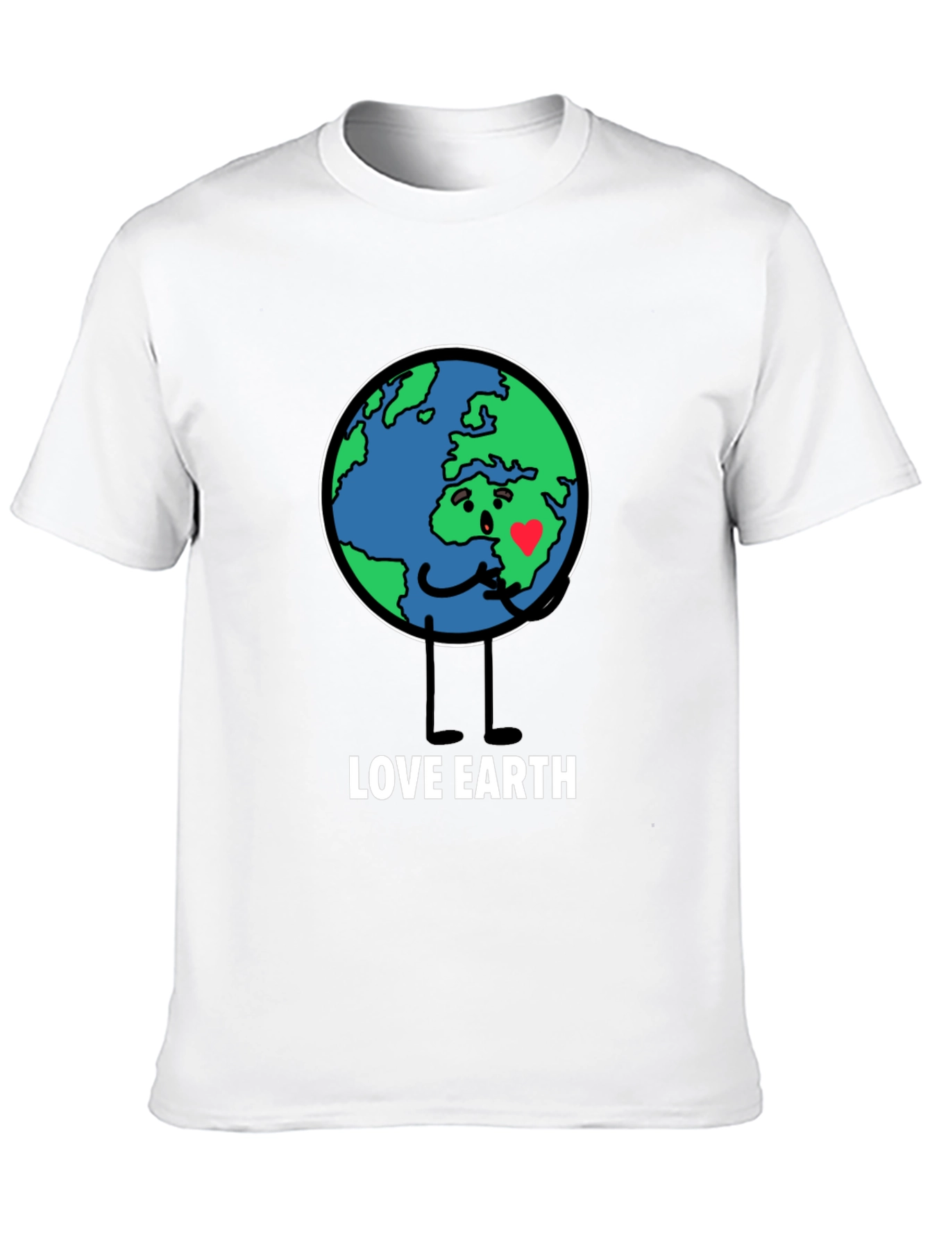 Love Earth Graphic Tee - Black
