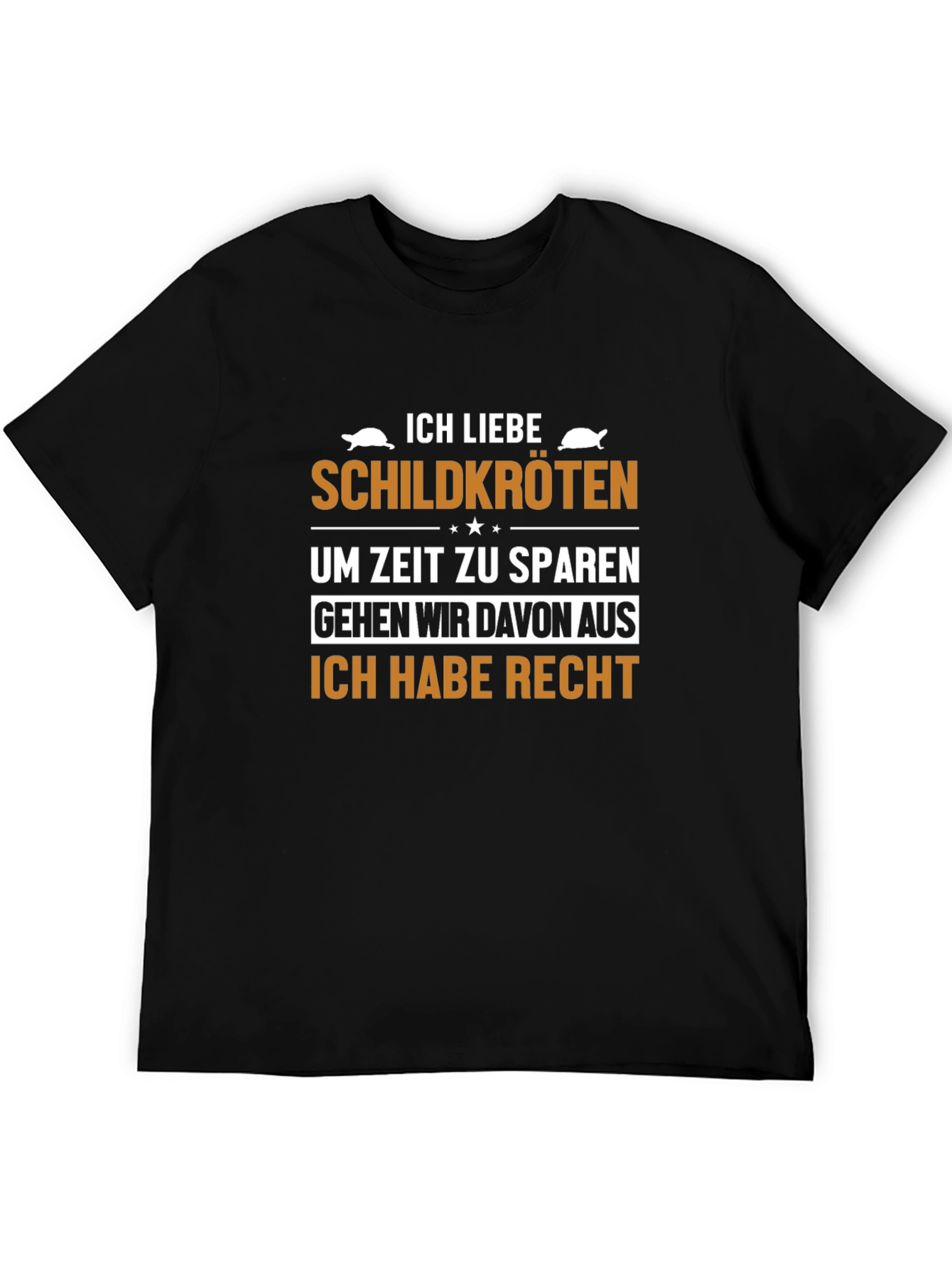 Ich Liebe Schildkröten T-Shirt Turtle Lover