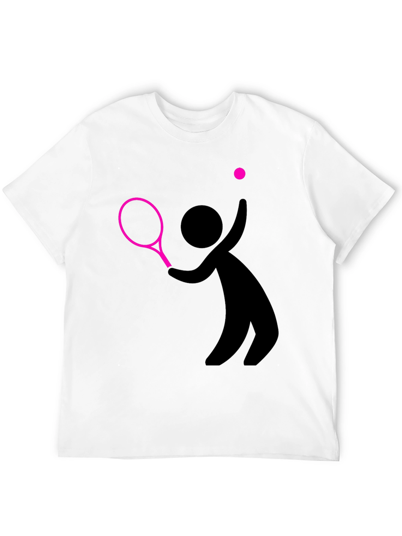 Tennis Player Graphic Tee - Serve Up Style