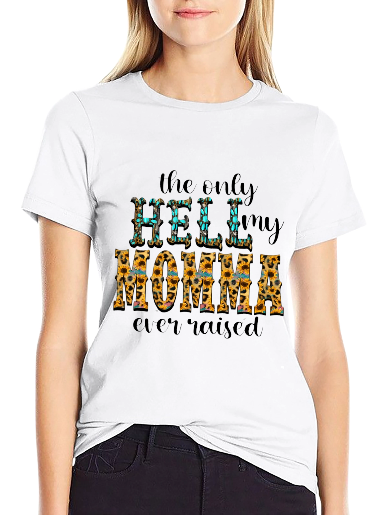 Momma Raised Hell Graphic Tee