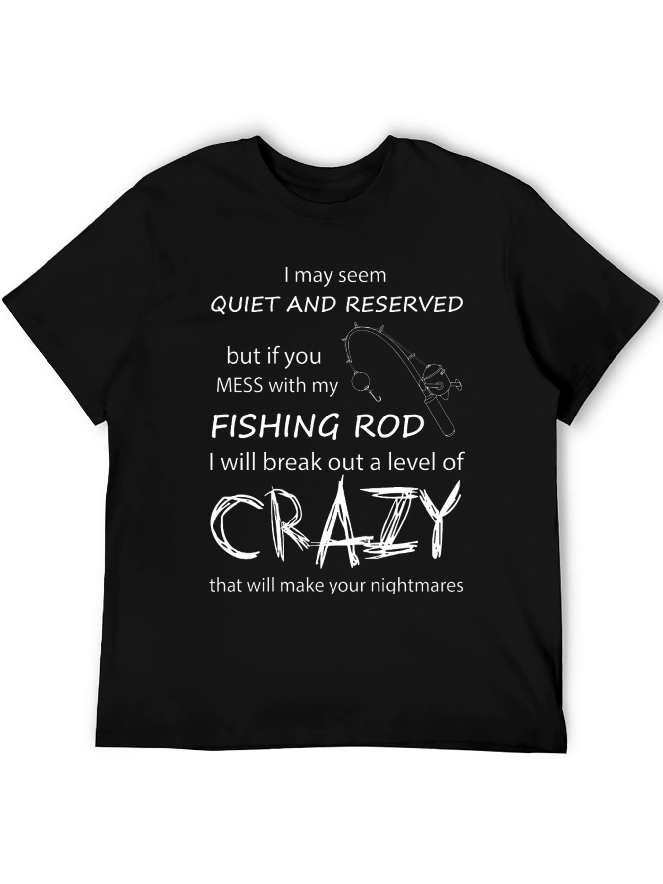 Crazy About Fishing T-Shirt
