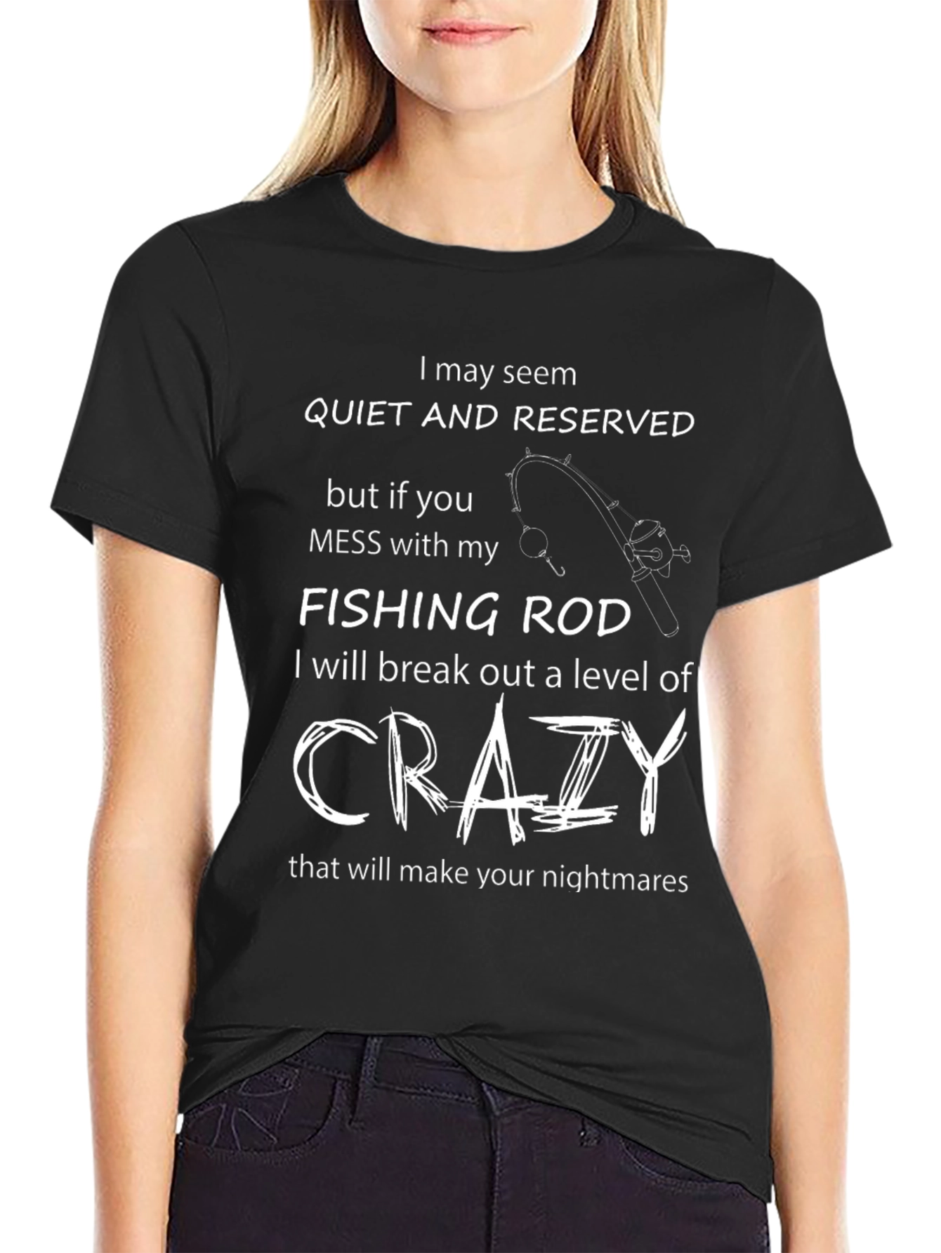 Crazy About Fishing T-Shirt