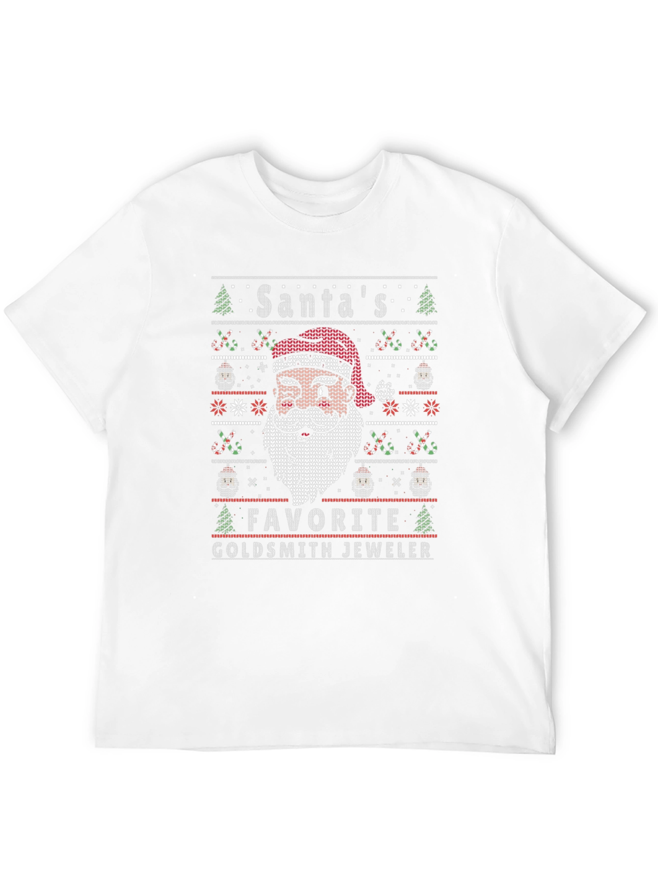 Santas Favorite Goldsmith Jeweler Christmas T-Shirt