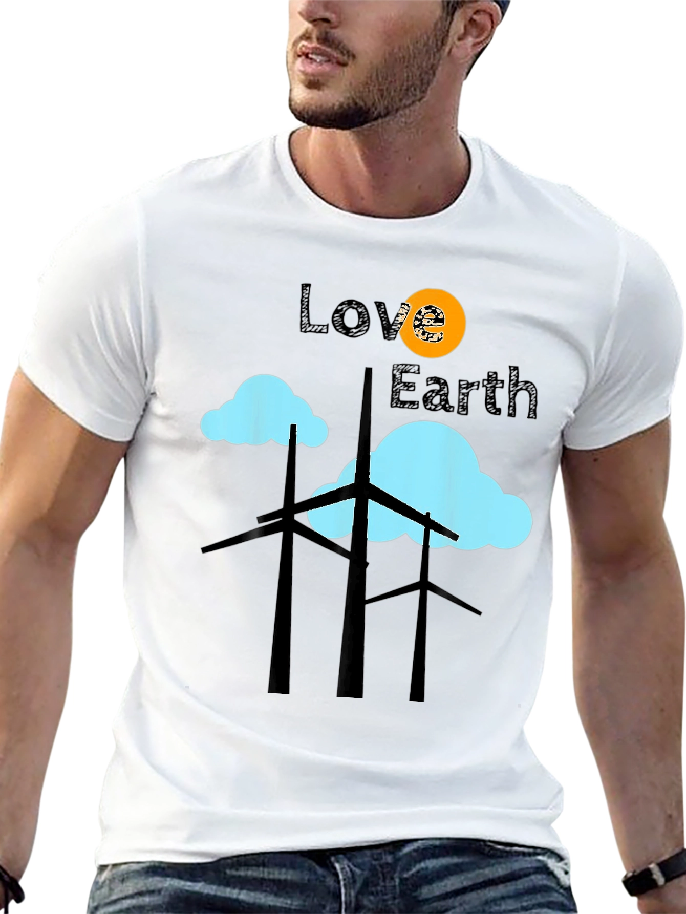 Love Earth T-Shirt - Eco-Friendly Design