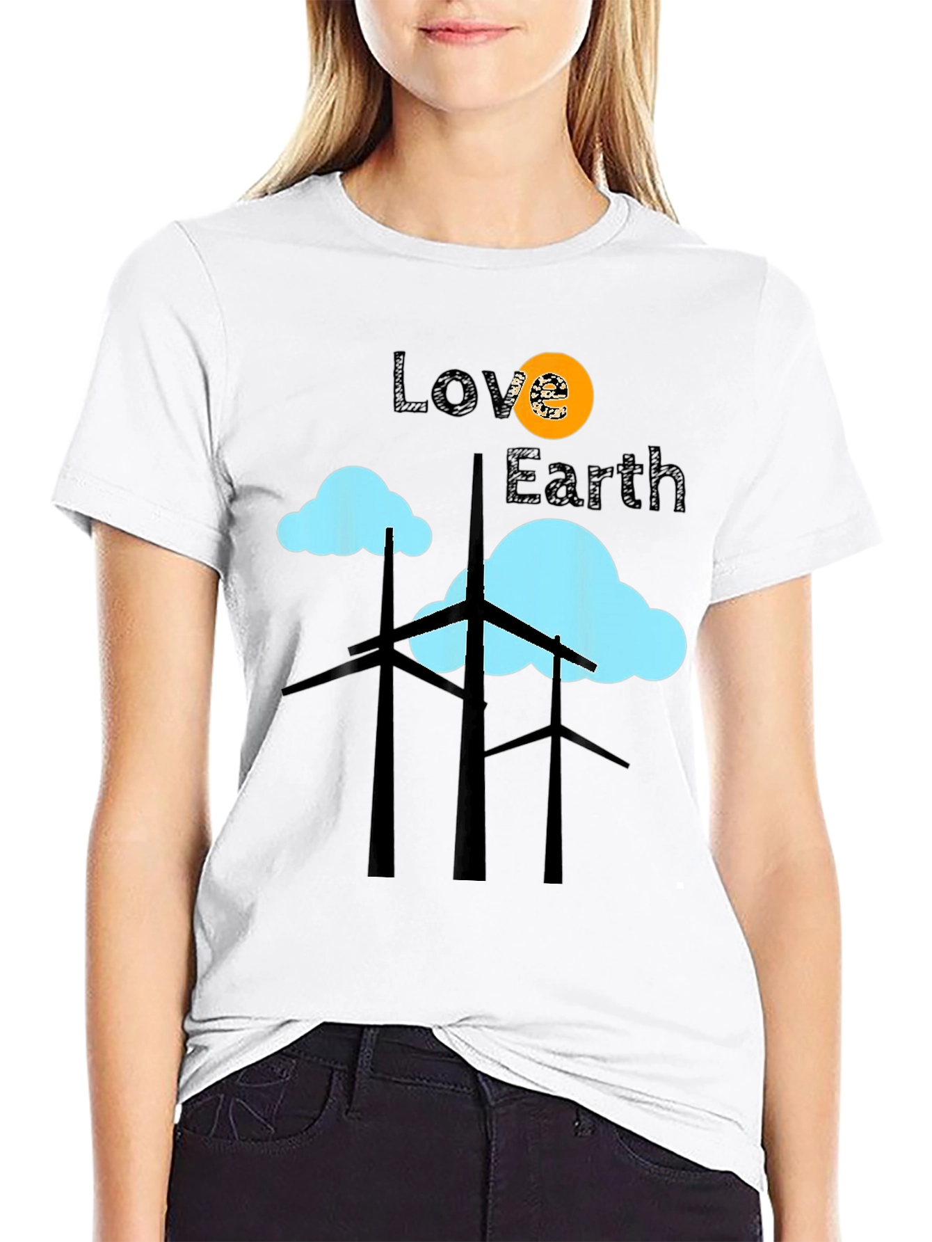 Love Earth T-Shirt - Eco-Friendly Design