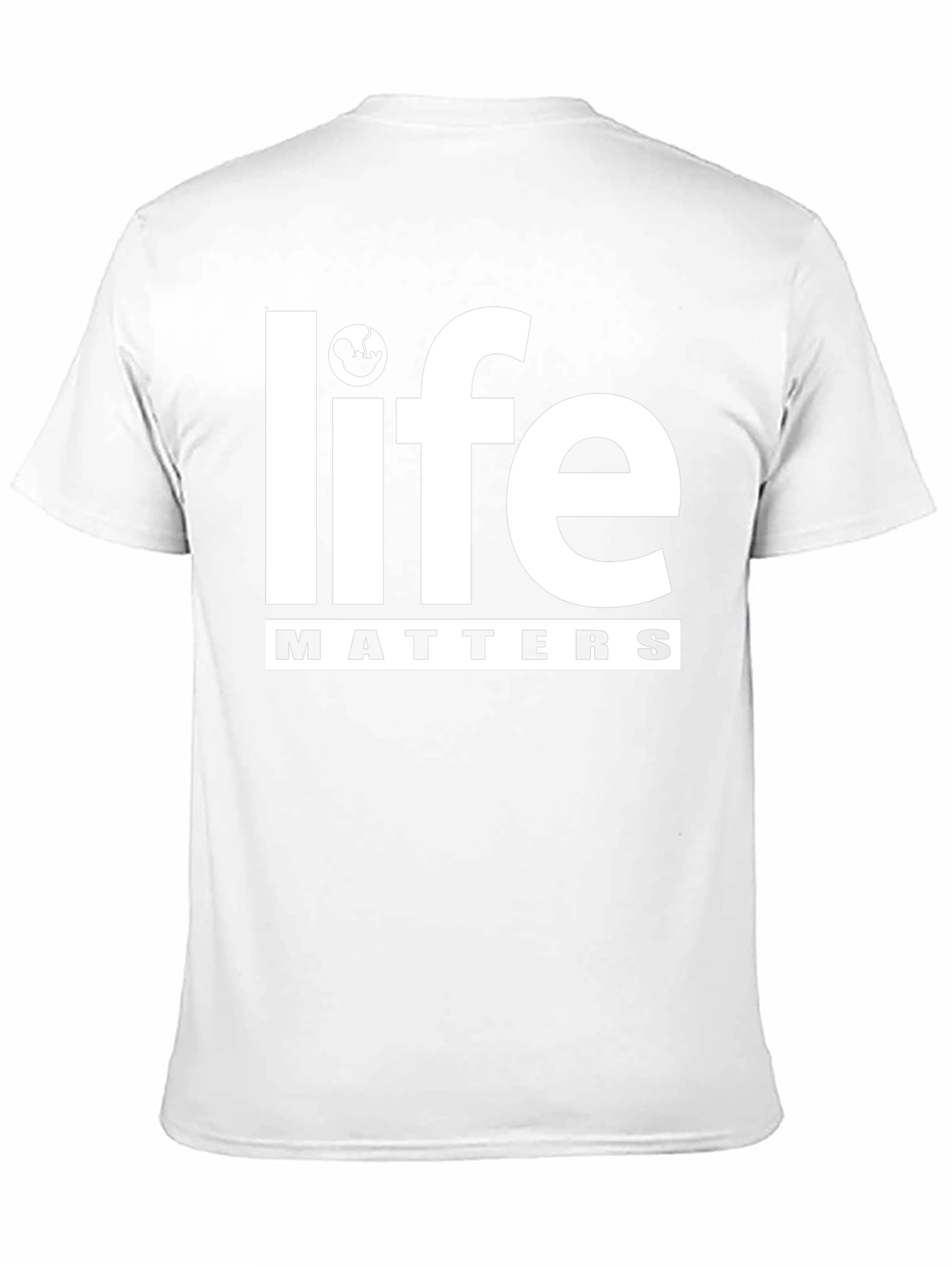 Life Matters Pro-Life T-Shirt Black